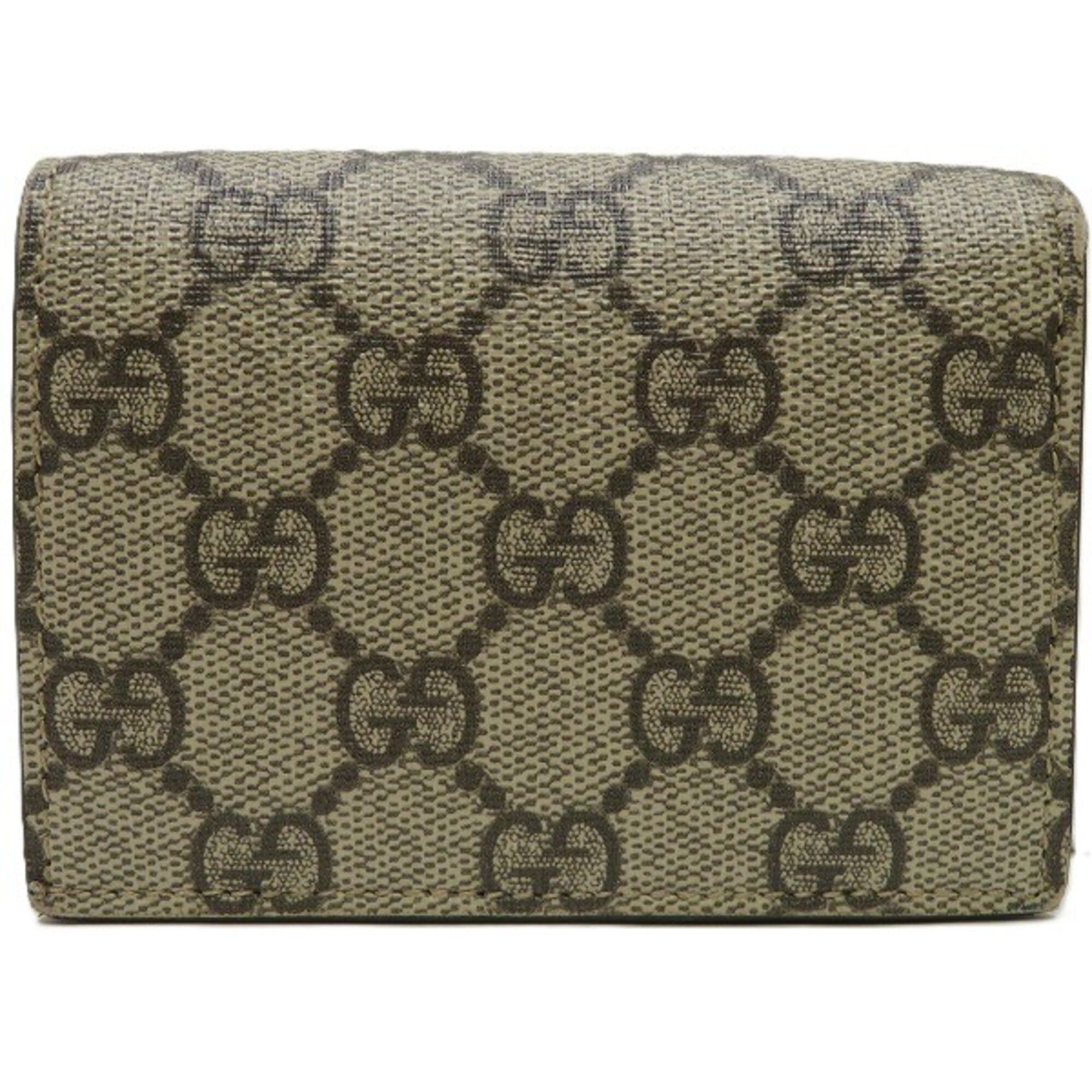 Gucci Gucci GG Supreme Cherry Mini Wallet 476050 Bi-fold for Women Size ONE SIZE - 2 Thumbnail