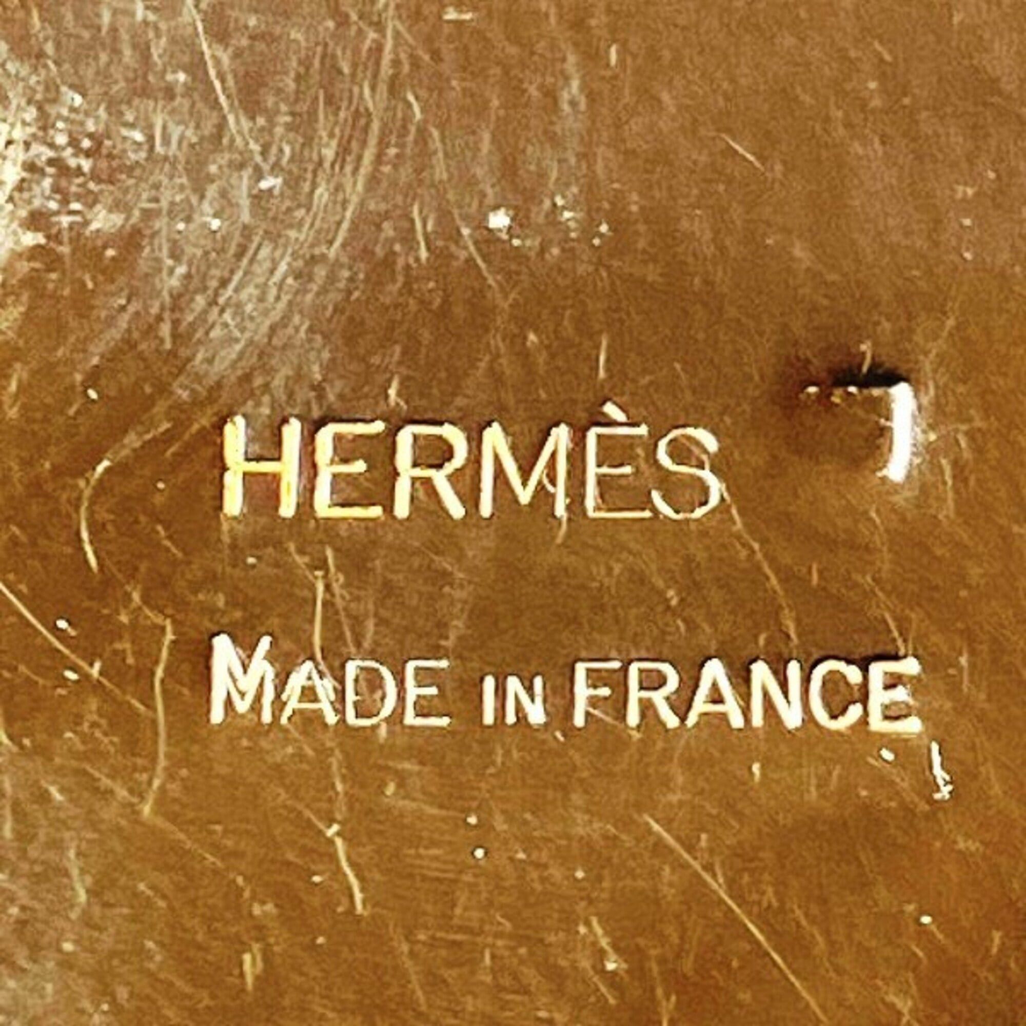 Hermes Hermes enamel brooch, stern ornament, brand accessory, men's and women's. Size ONE SIZE - 2 Thumbnail
