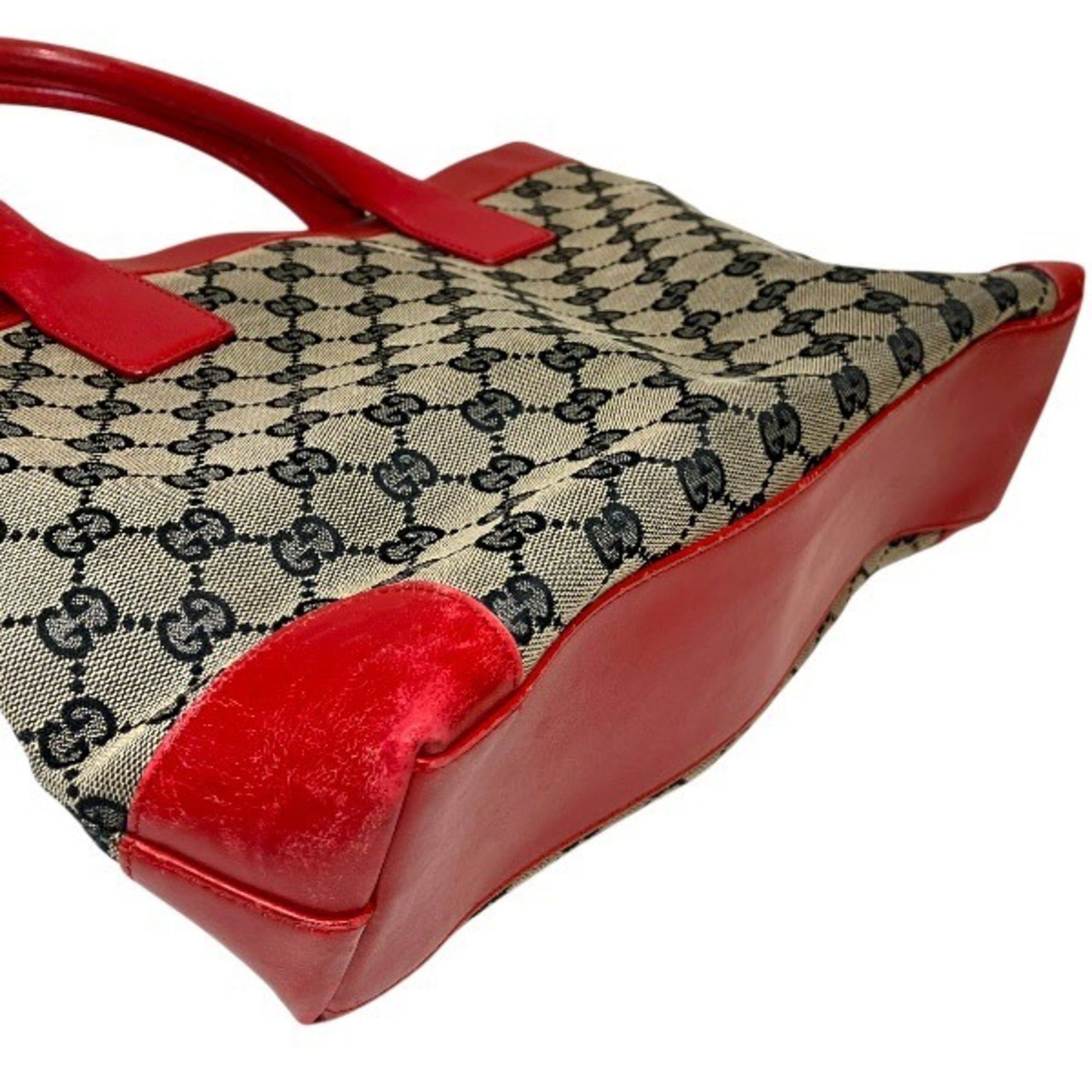 Gucci Gucci GG Canvas 002 1119 Handbag Tote Bag for Women Size ONE SIZE - 8 Thumbnail
