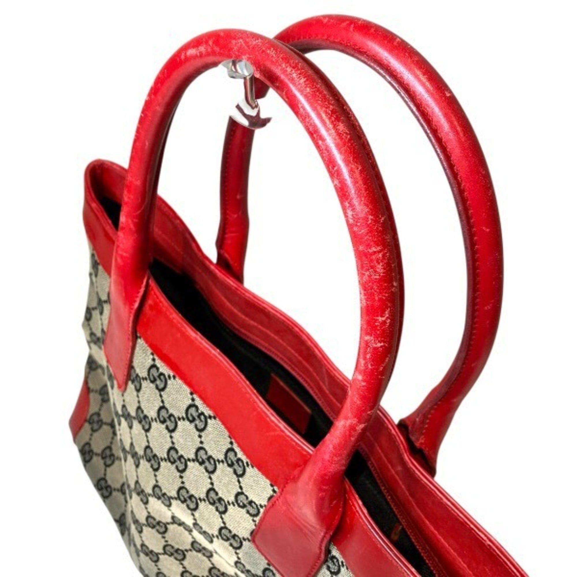 Gucci Gucci GG Canvas 002 1119 Handbag Tote Bag for Women Size ONE SIZE - 6 Thumbnail