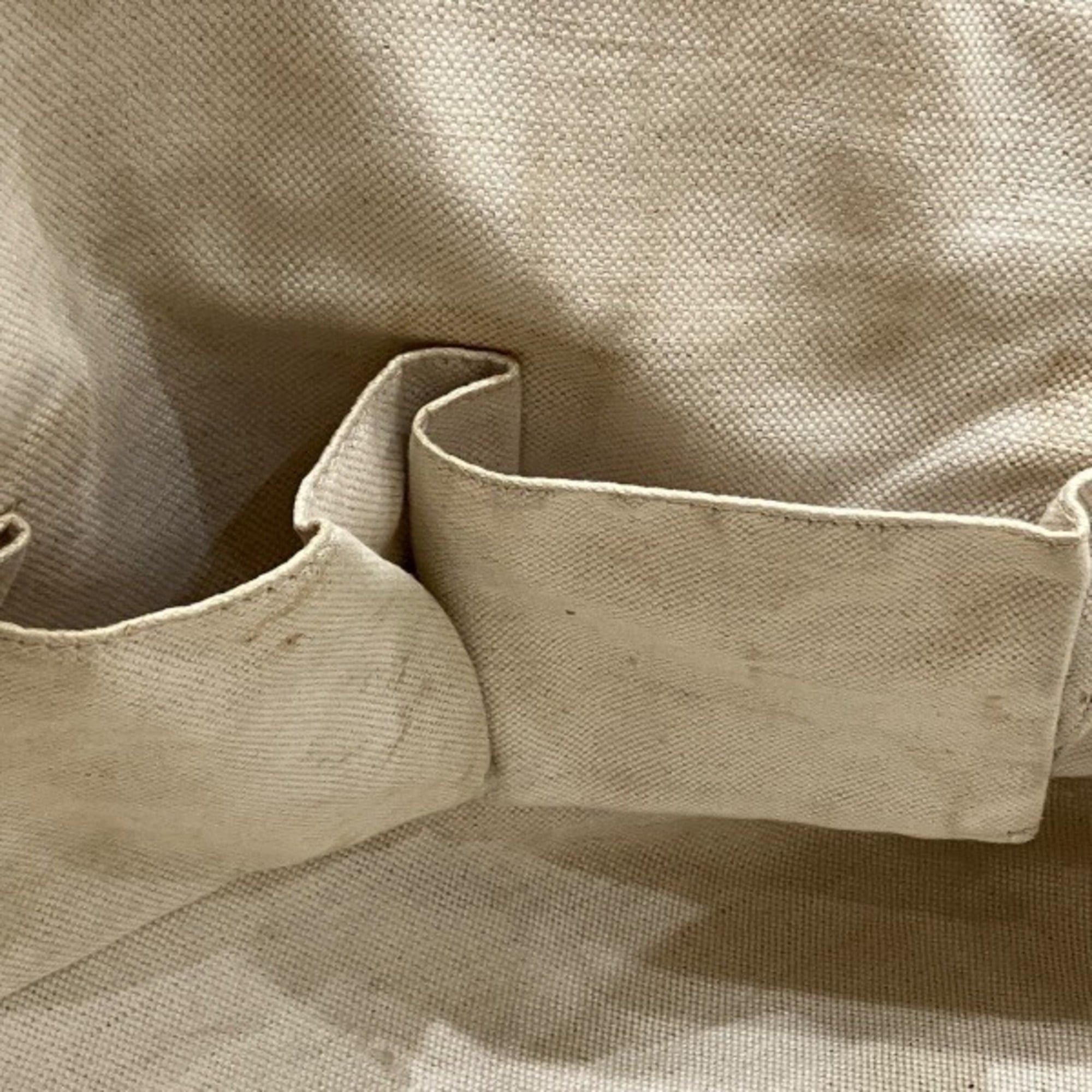 Gucci Gucci 269956 Canvas Leather Beige White Heartbit Handbag Tote Bag for Women Size ONE SIZE - 9 Thumbnail