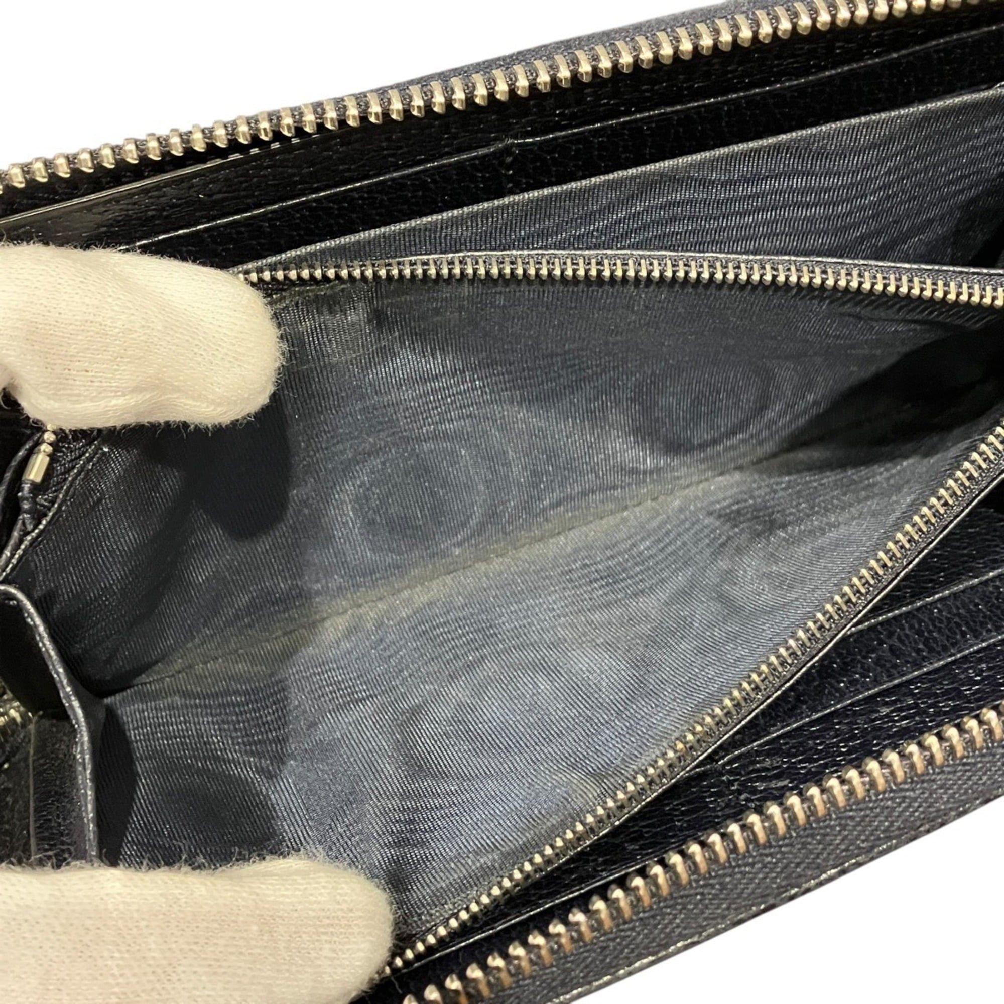 Gucci Gucci Interlocking G Long Wallet GG Supreme 673003 Size ONE SIZE - 5 Thumbnail