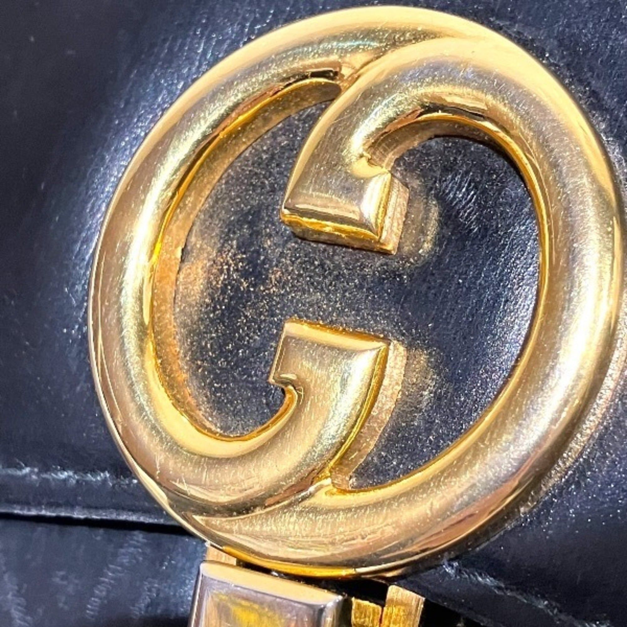 Gucci Gucci Old Interlocking G Flap Handbag Shoulder Bag for Women Size ONE SIZE - 8 Thumbnail