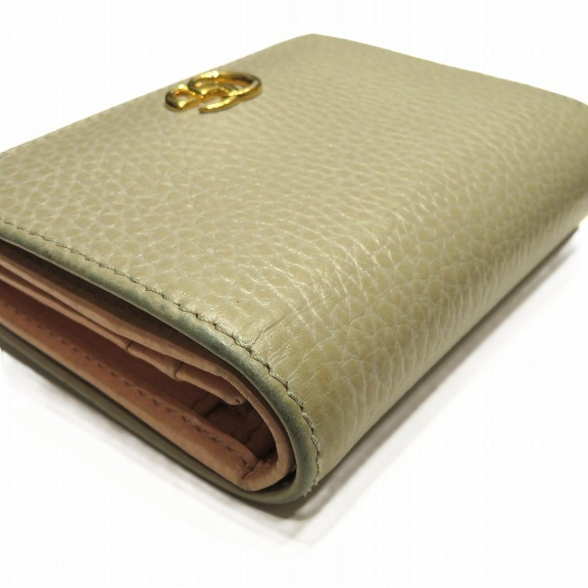 Gucci Gucci GG Petite Marmont 456126 Compact Bi-fold Wallet for Women Size ONE SIZE - 5 Thumbnail