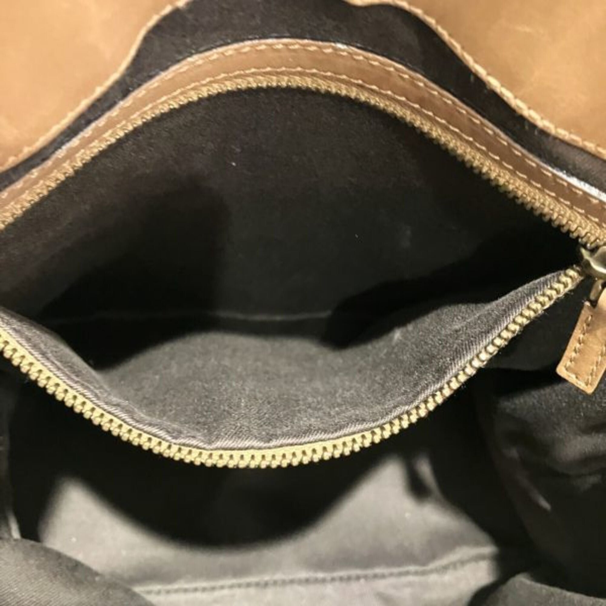 Gucci Gucci 109143 GG Canvas x Leather Tote Handbag Shoulder Bag for Women Size ONE SIZE - 7 Thumbnail