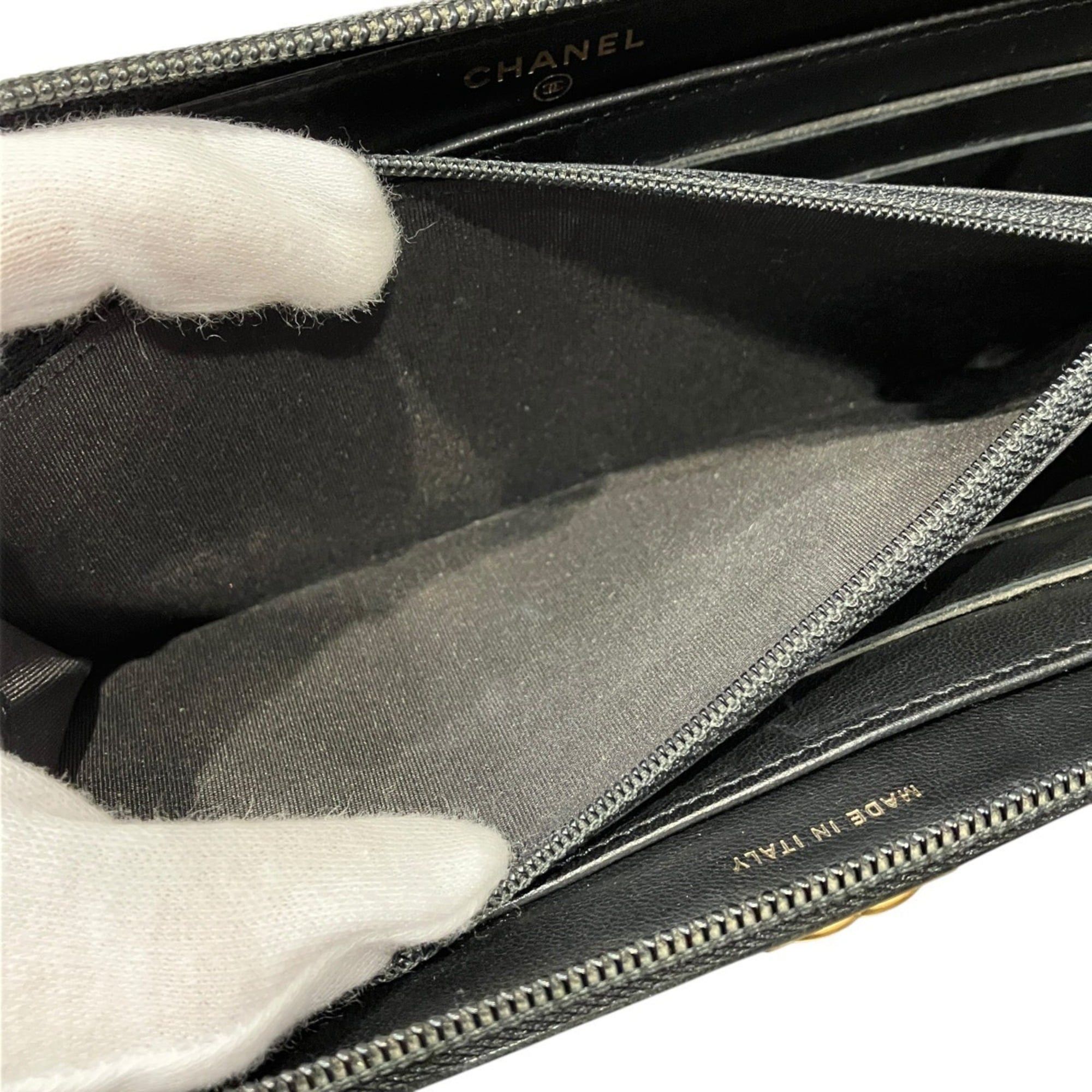 Chanel Chanel long wallet, lambskin Size ONE SIZE - 6 Thumbnail