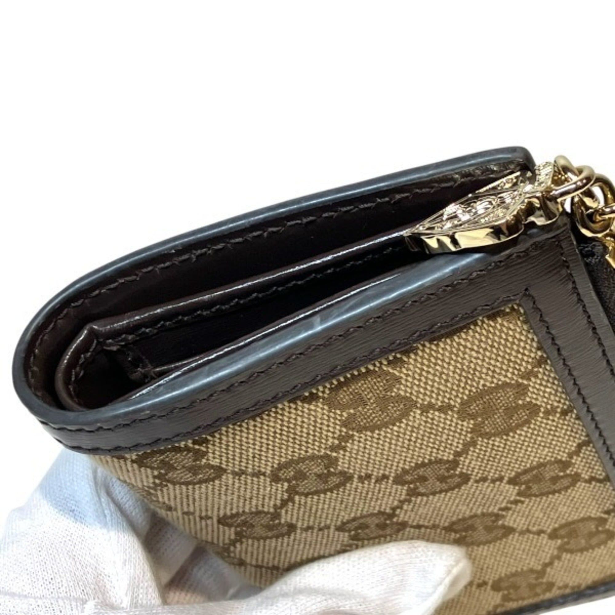 Gucci Gucci GG Canvas Compact Wallet 790036 Bi-fold for Women Size ONE SIZE - 9 Thumbnail