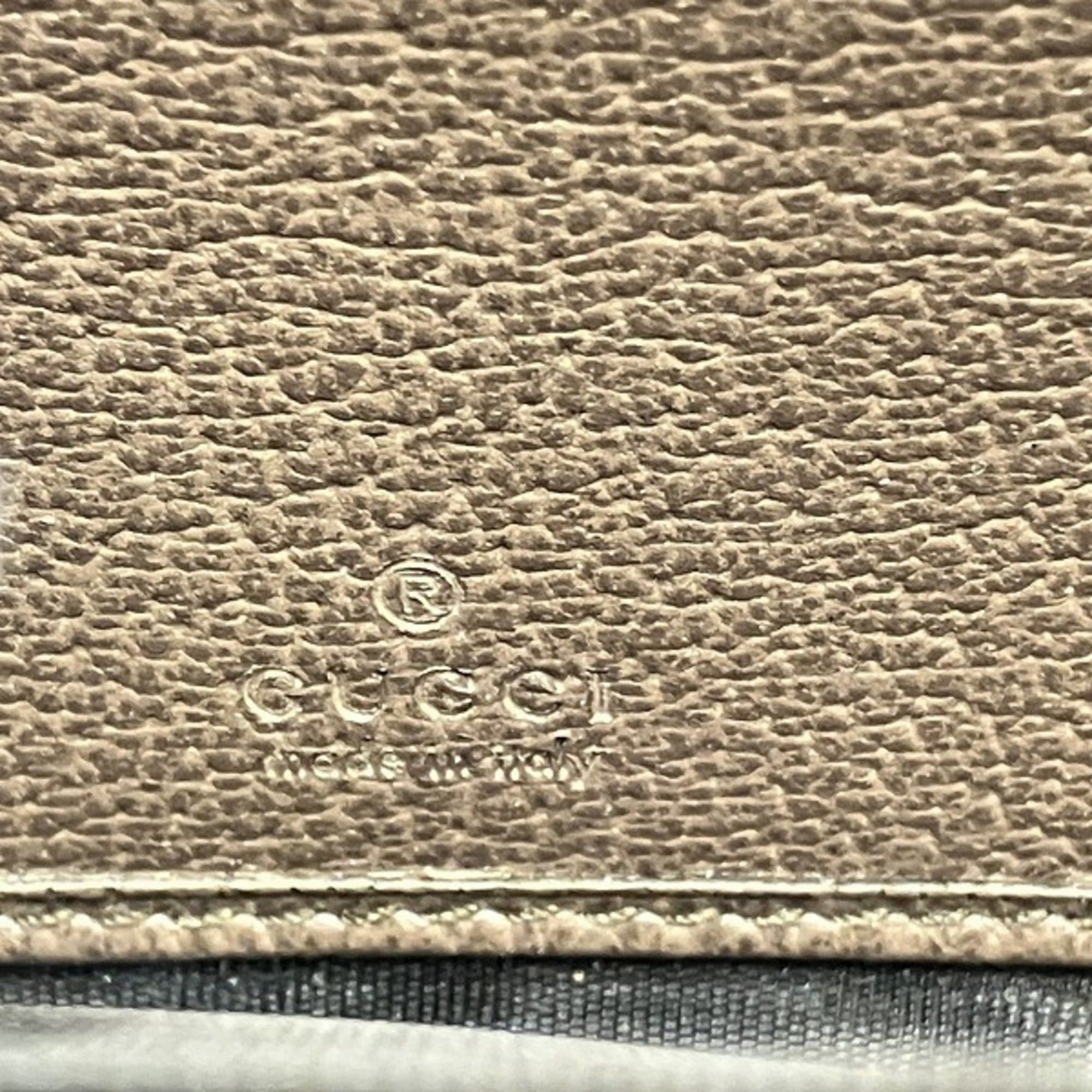 Gucci Gucci GG Canvas Bamboo Round Zip Long Wallet 658634 (Men's/Women's) Size ONE SIZE - 4 Thumbnail