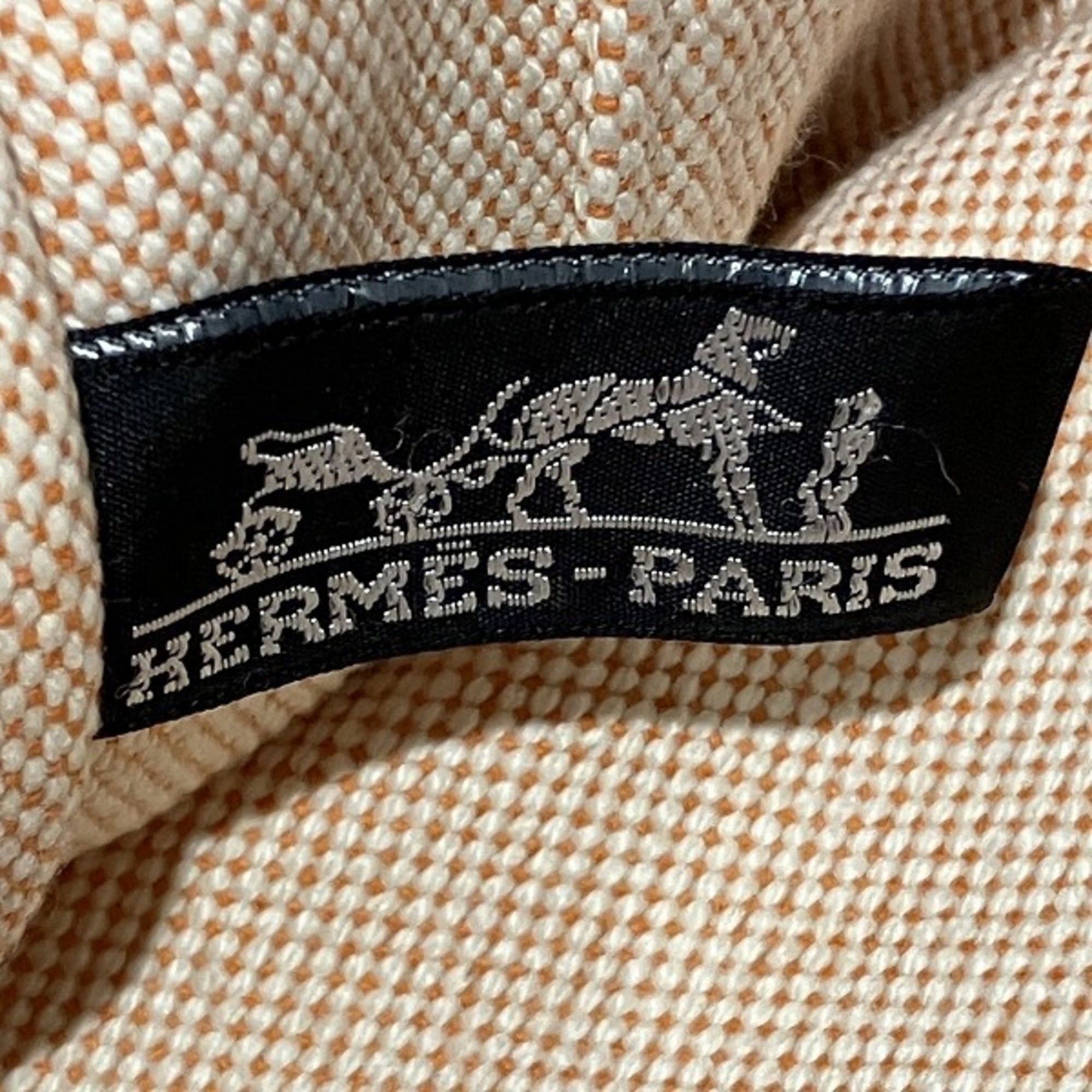 Hermes Hermes New Fourre-Tout MM Canvas Handbag Tote Bag for Men and Women Size ONE SIZE - 4 Thumbnail