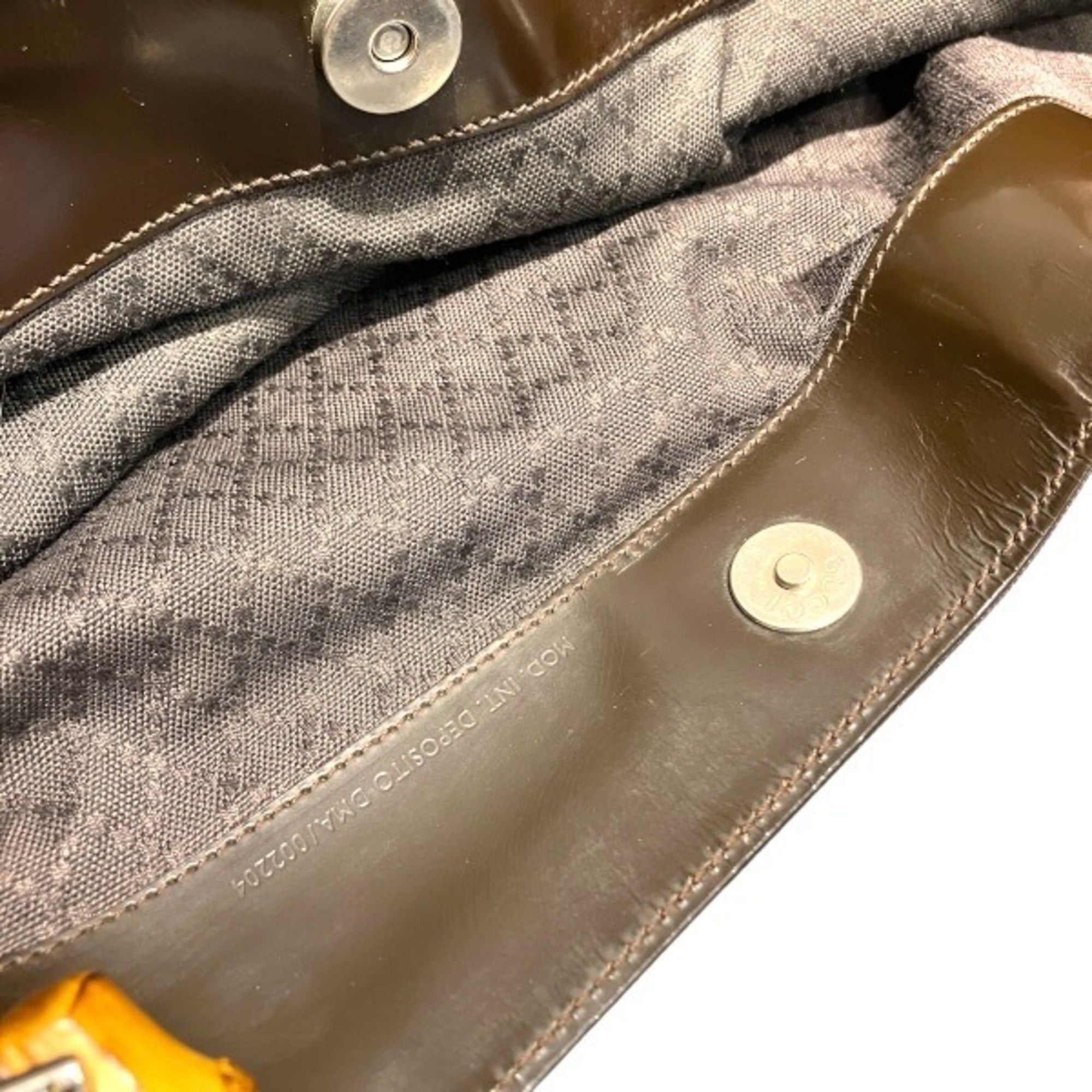 Gucci Gucci Bamboo 001 2852 1577 5 Handbag Shoulder Bag for Women Size ONE SIZE - 9 Thumbnail