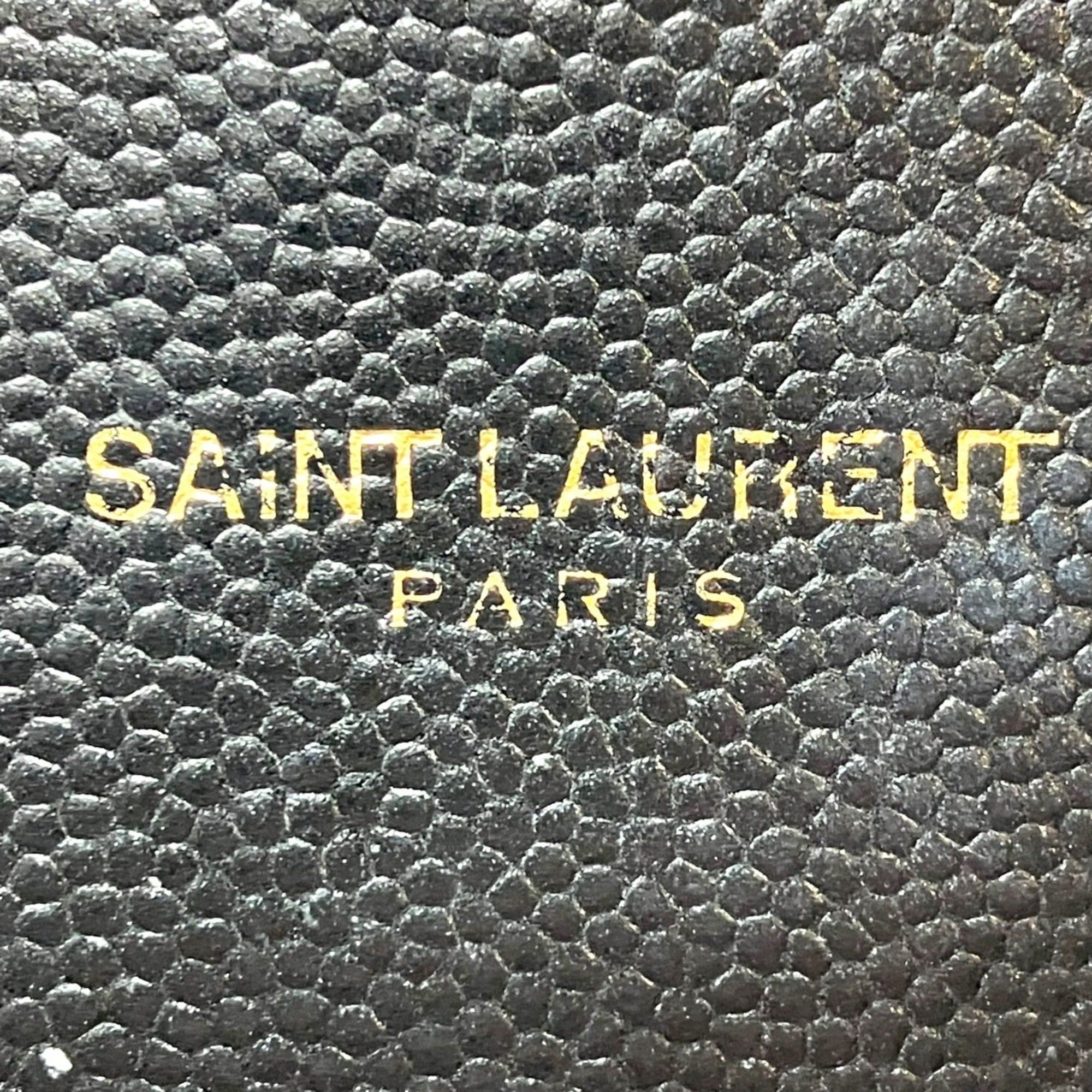 Saint Laurent Paris Saint Laurent Cassandra Matelassé Large Flap Wallet, Calfskin, 372264 Size ONE SIZE - 4 Thumbnail