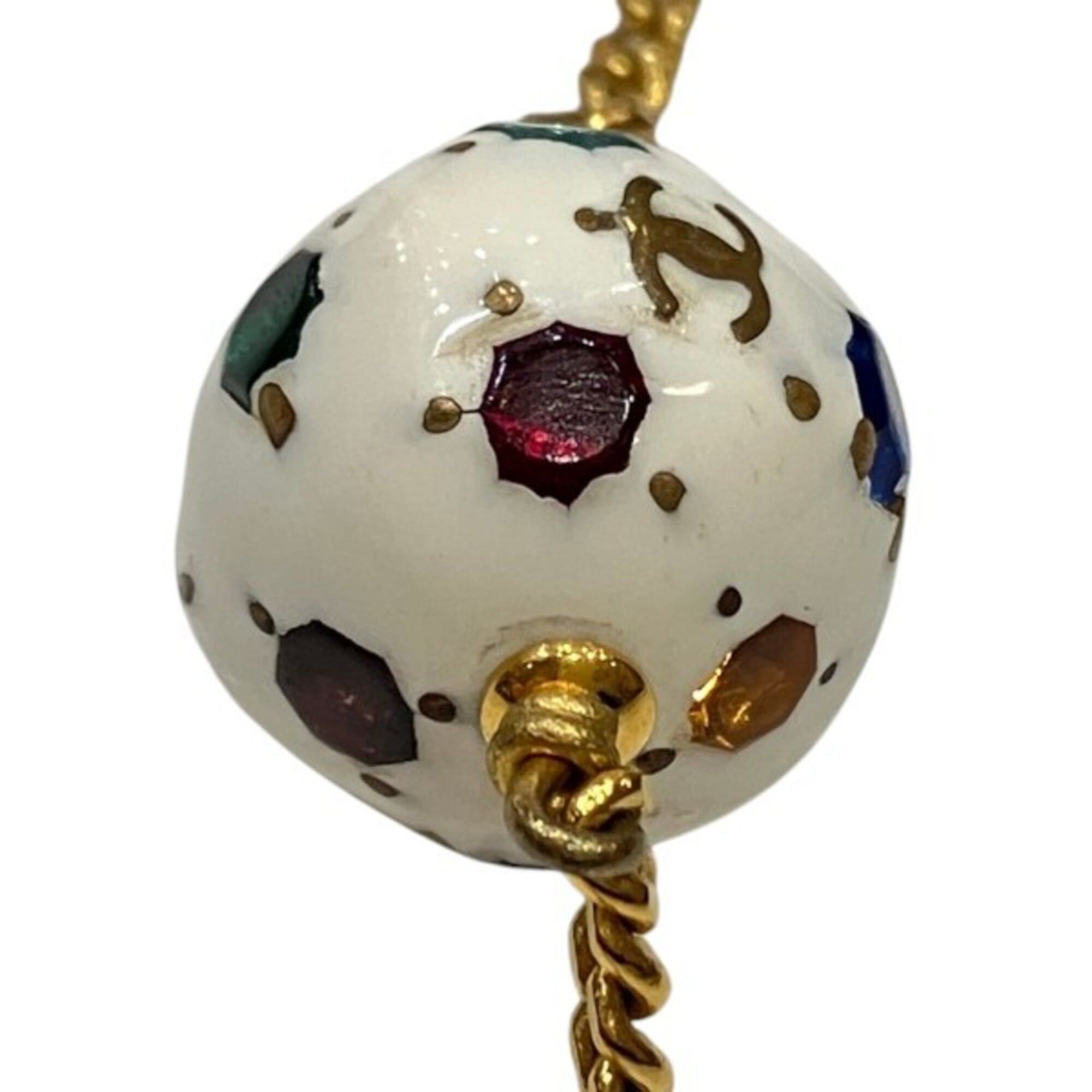 Chanel Chanel Coco Mark 98P Soccer Ball Brand Bracelet for Women Size ONE SIZE - 6 Thumbnail