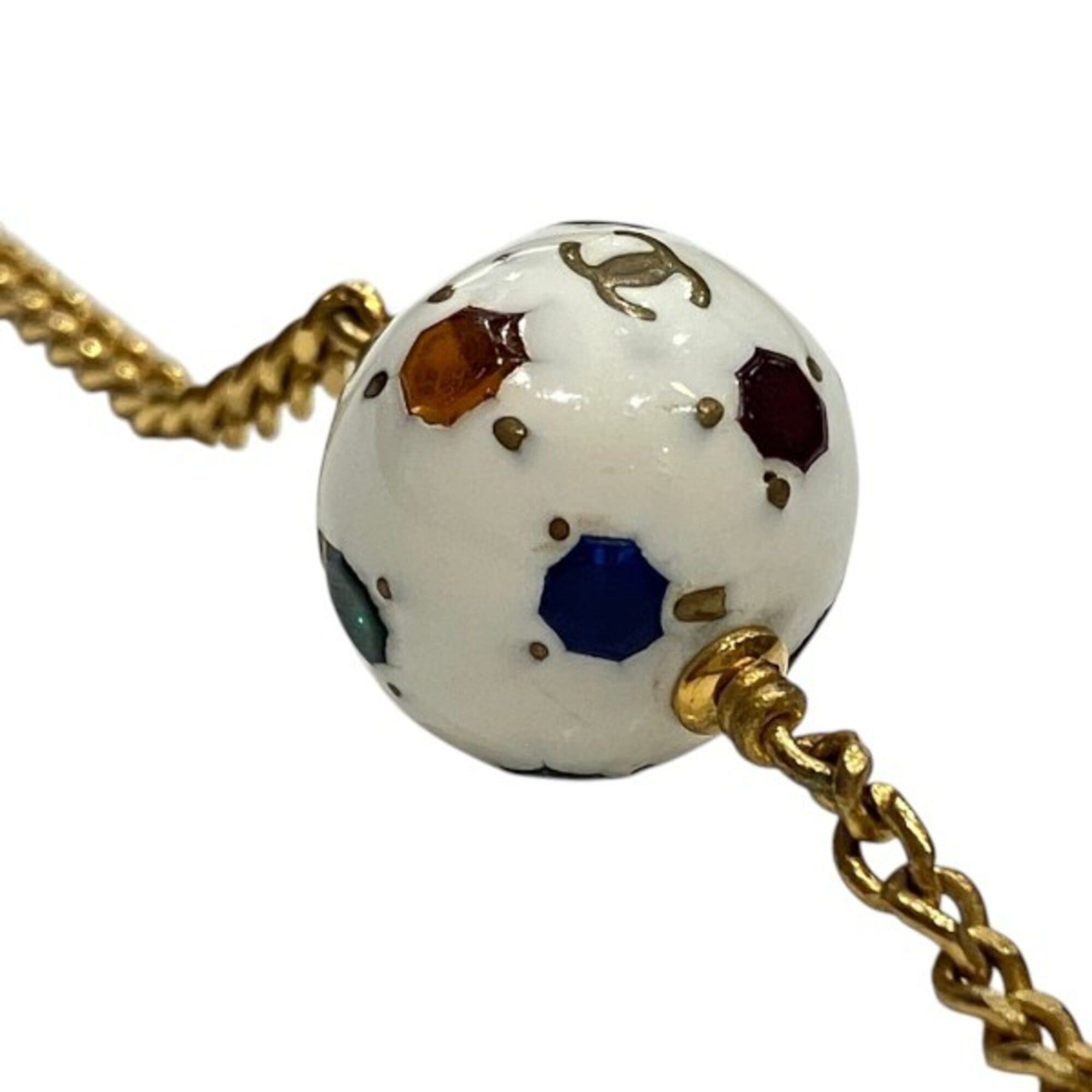 Chanel Chanel Coco Mark 98P Soccer Ball Brand Bracelet for Women Size ONE SIZE - 8 Thumbnail