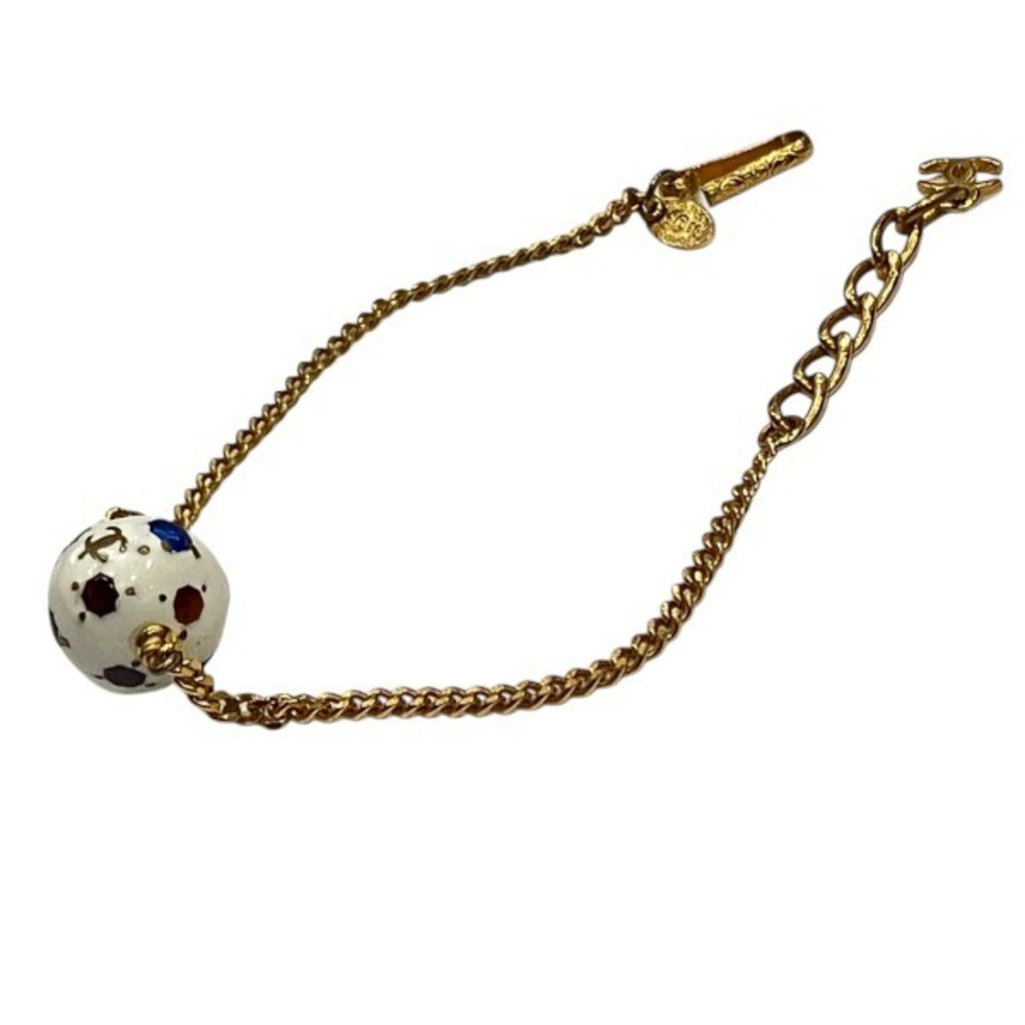 Chanel Chanel Coco Mark 98P Soccer Ball Brand Bracelet for Women Size ONE SIZE - 3 Thumbnail