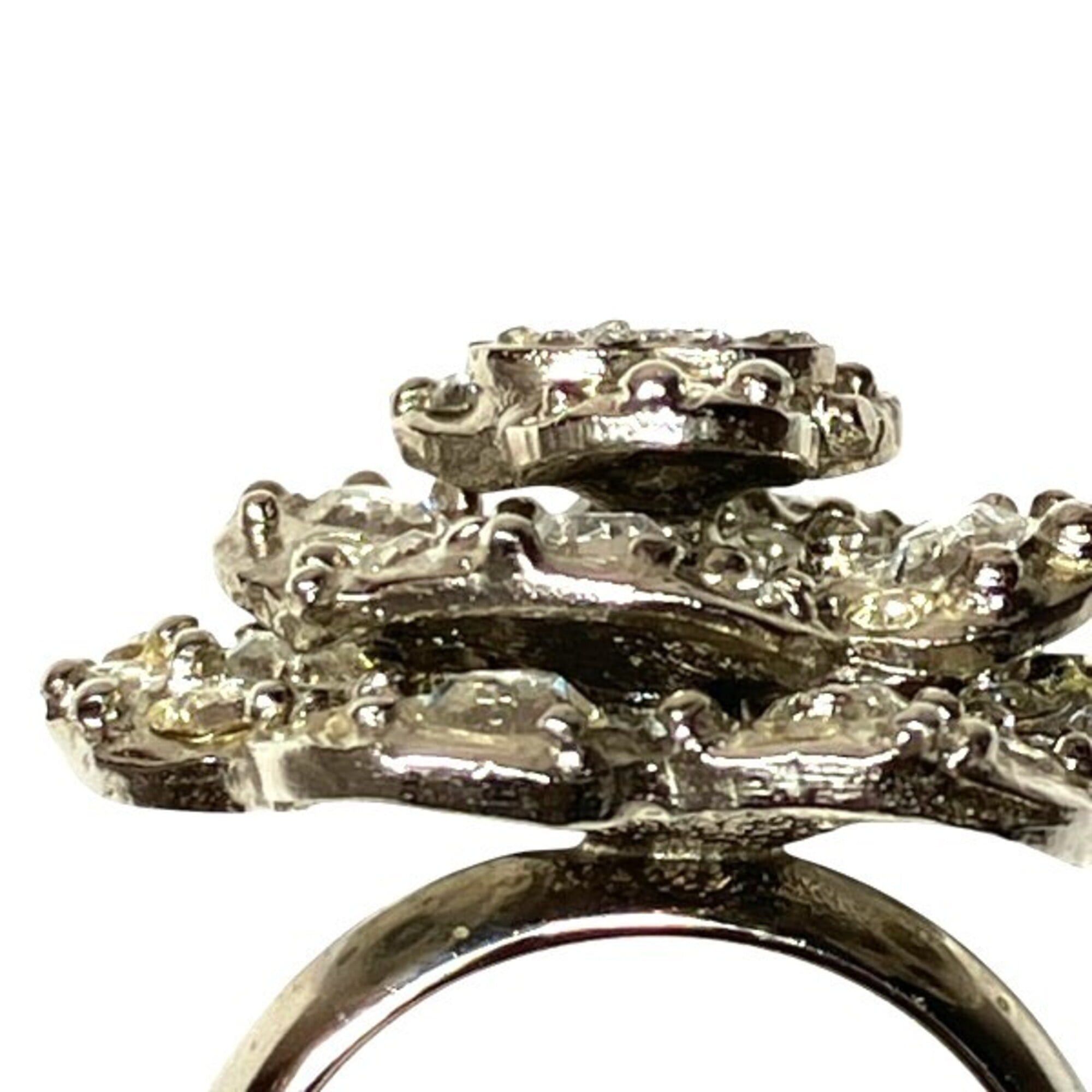 Chanel Chanel Camellia B13P Light Stone Ring - Women's Accessory Size ONE SIZE - 5 Thumbnail