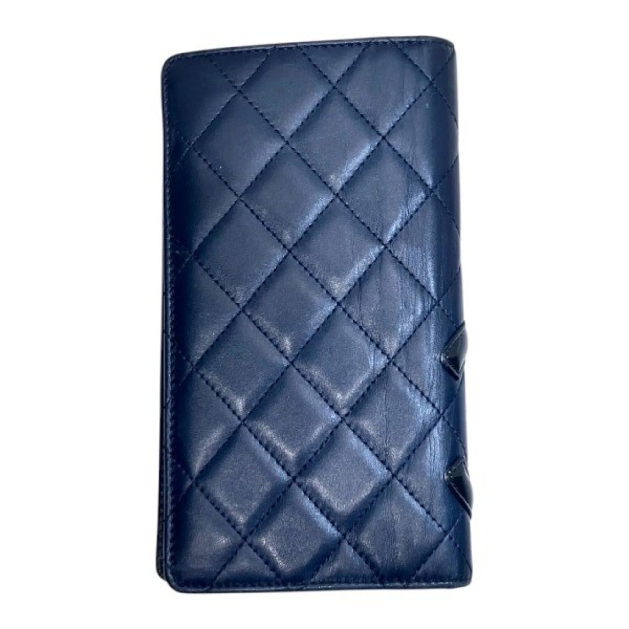 Chanel Chanel Cambon Line A26717 Coco Mark Bi-fold Wallet Long for Women Size ONE SIZE - 2 Thumbnail