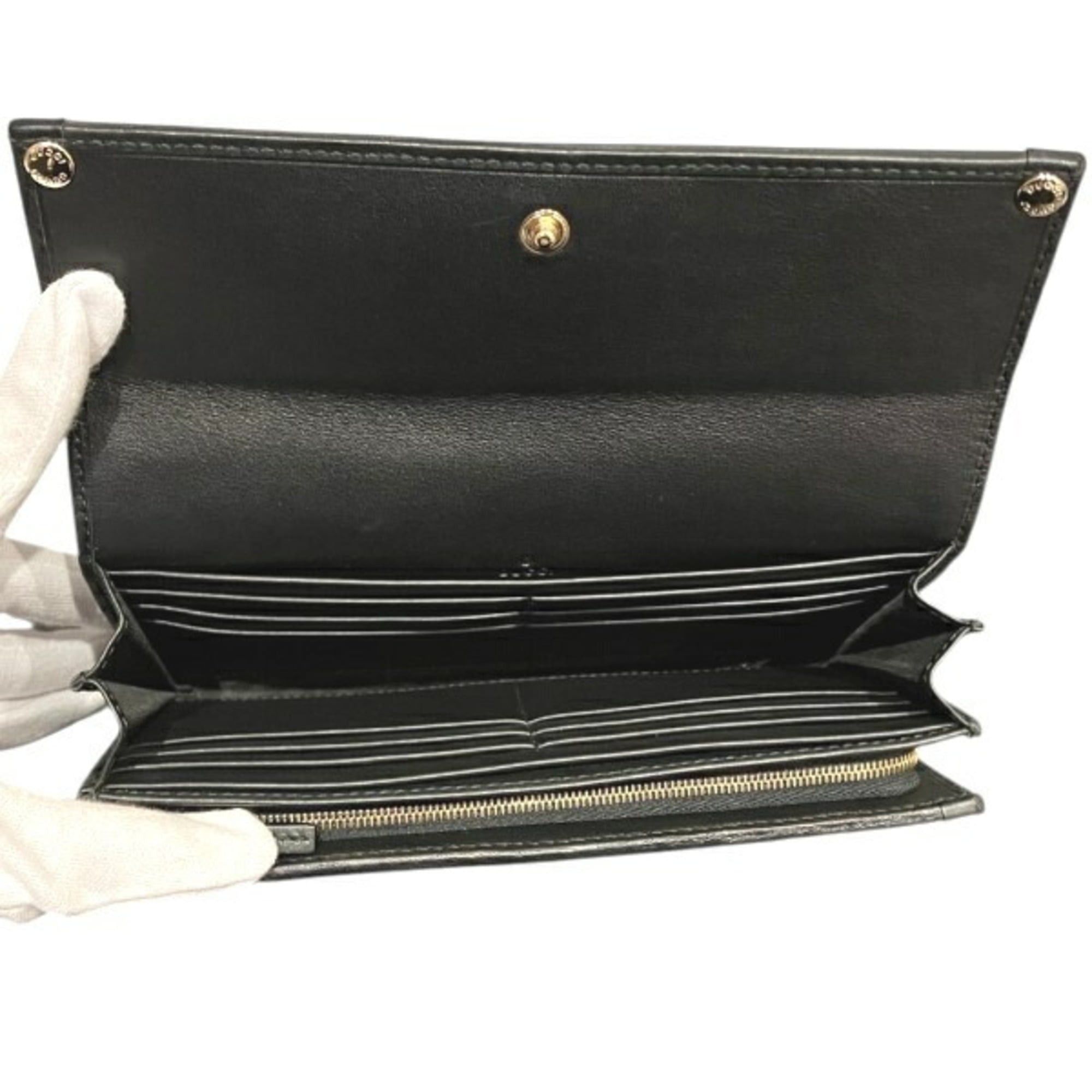 Gucci Gucci Diamante 273677 Round Zipper Long Wallet for Women Size ONE SIZE - 7 Thumbnail