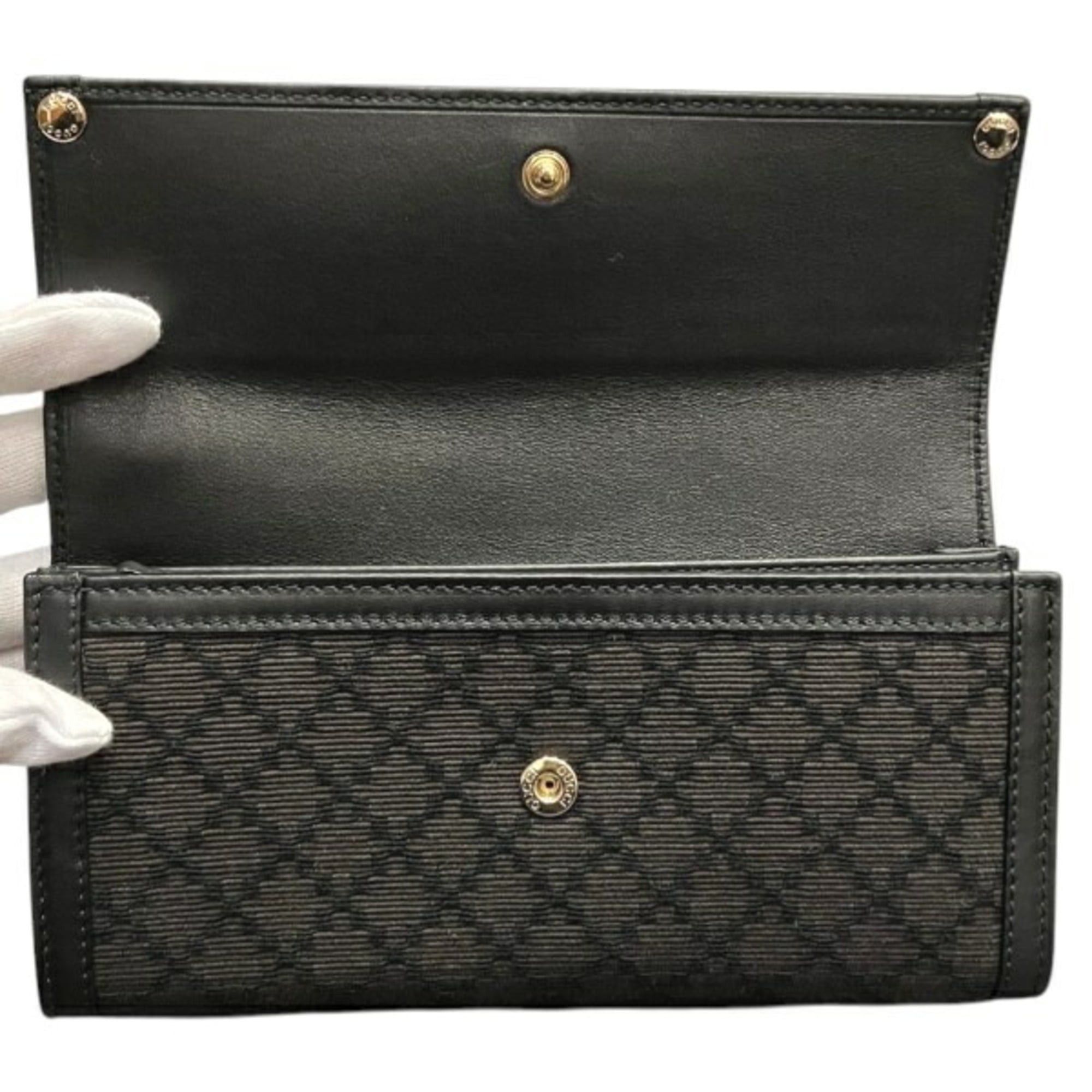 Gucci Gucci Diamante 273677 Round Zipper Long Wallet for Women Size ONE SIZE - 3 Thumbnail