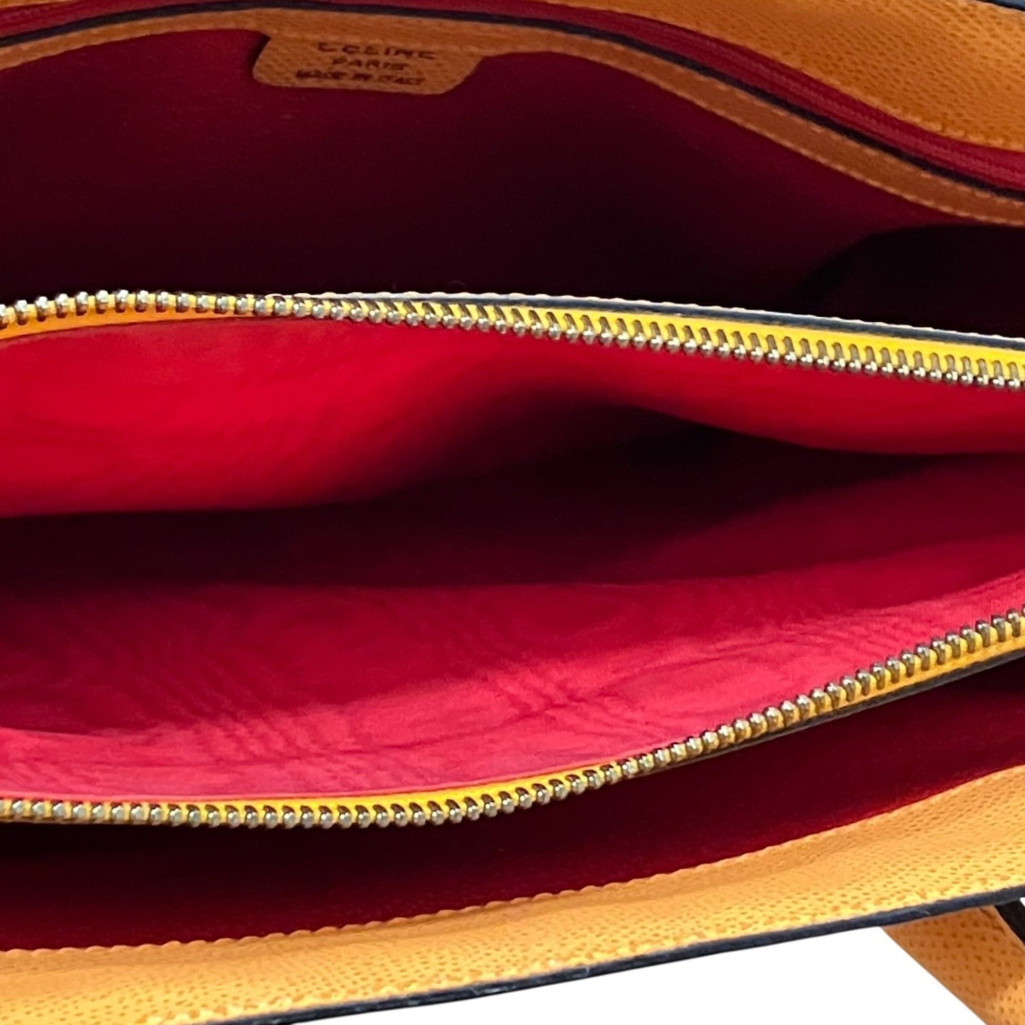 Celine Celine Old Handbag Leather Size ONE SIZE - 5 Thumbnail