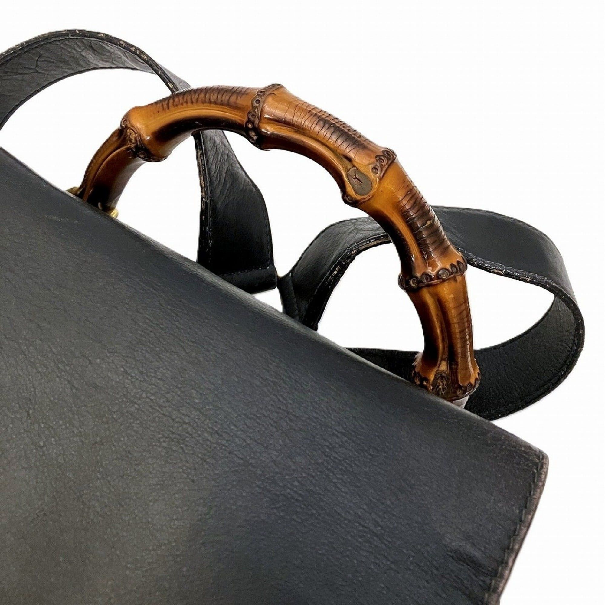 Gucci Gucci Bamboo Backpack (0016) Size ONE SIZE - 9 Thumbnail