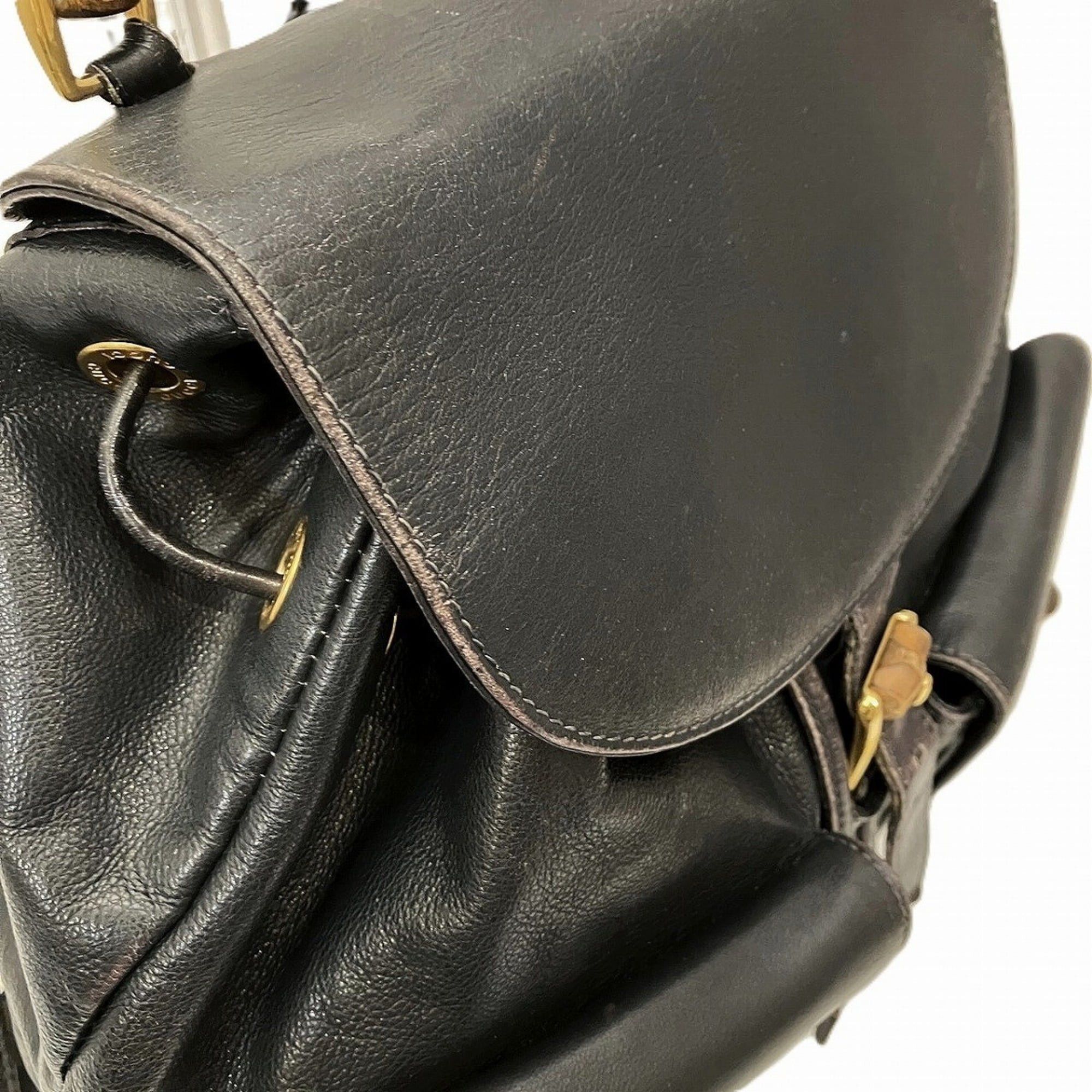 Gucci Gucci Bamboo Backpack (0016) Size ONE SIZE - 8 Thumbnail
