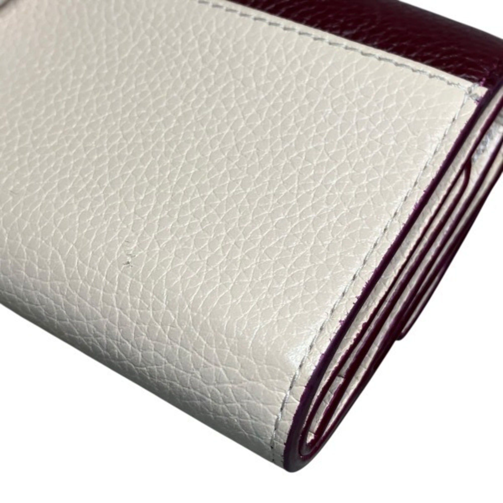 Gucci Gucci Double G Bicolor Mini Wallet 837957 Tri-fold for Women Size ONE SIZE - 7 Thumbnail