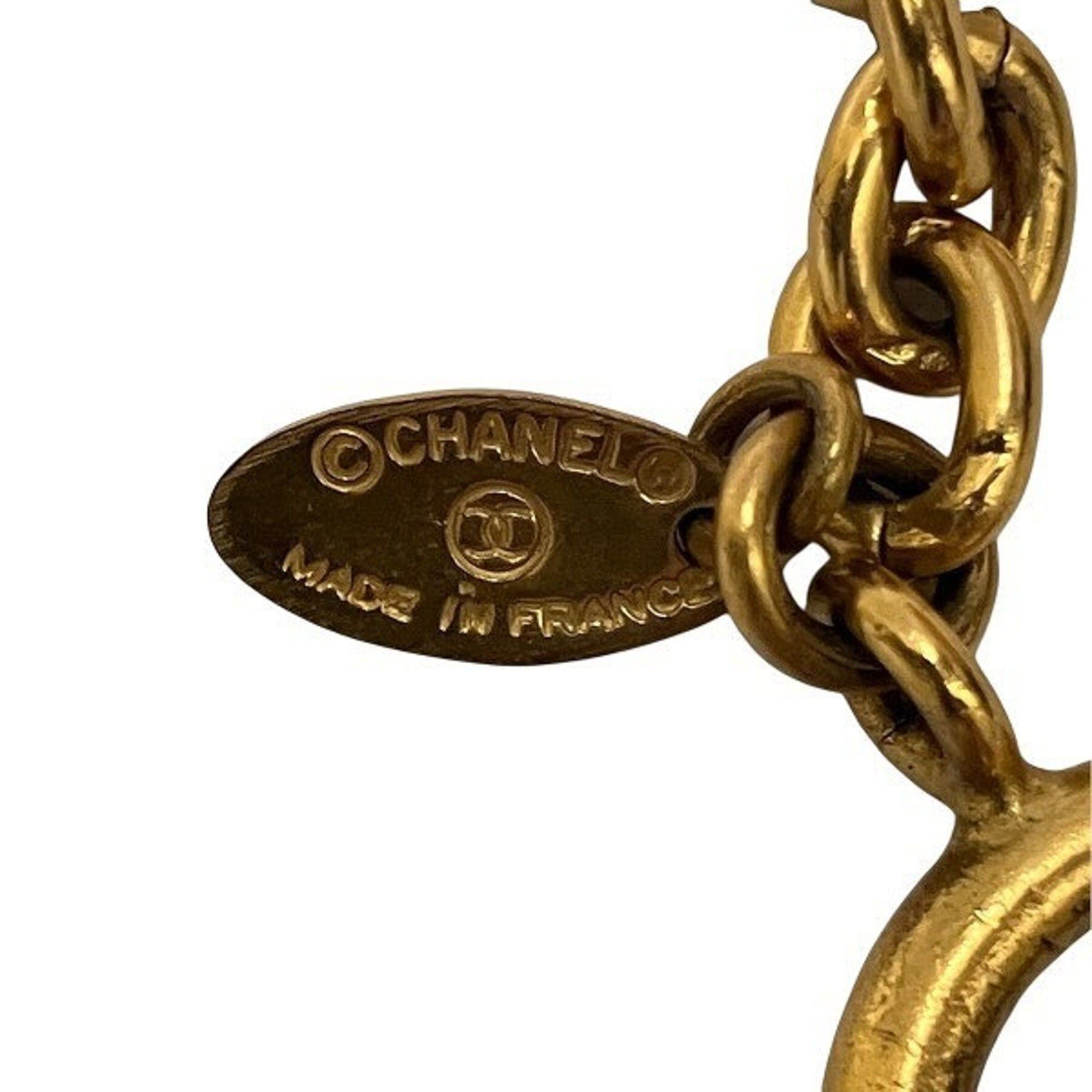 Chanel Chanel Coco Mark Necklace, Gold GP, Brand Accessories, Men's & Women's Size ONE SIZE - 5 Thumbnail