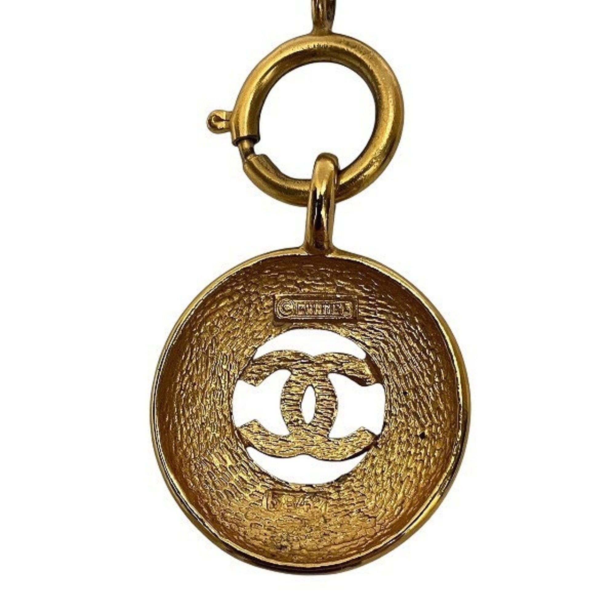 Chanel Chanel Coco Mark Necklace, Gold GP, Brand Accessories, Men's & Women's Size ONE SIZE - 4 Thumbnail