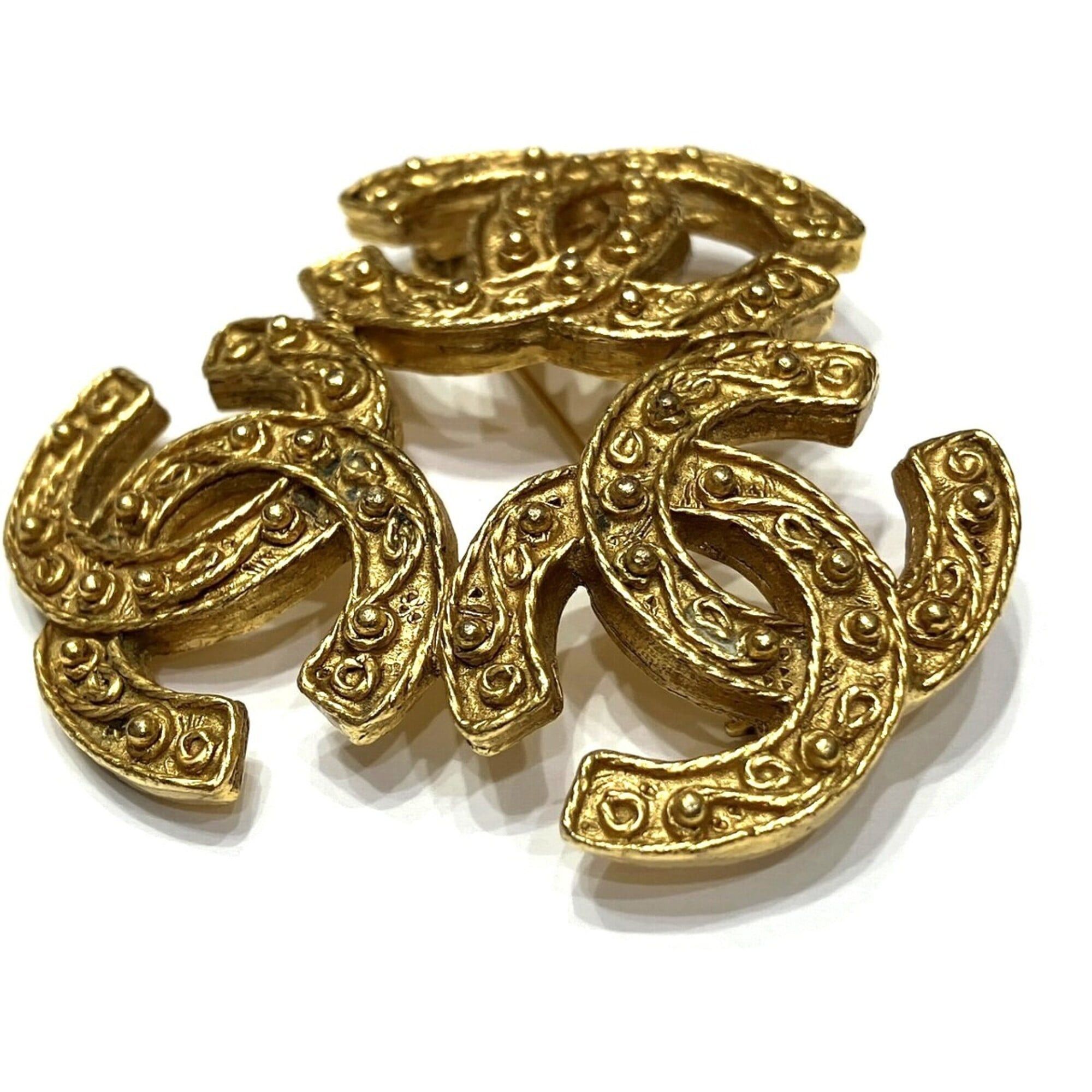 Chanel Chanel brooch accessory, Coco mark, total weight 26g Size ONE SIZE - 2 Thumbnail
