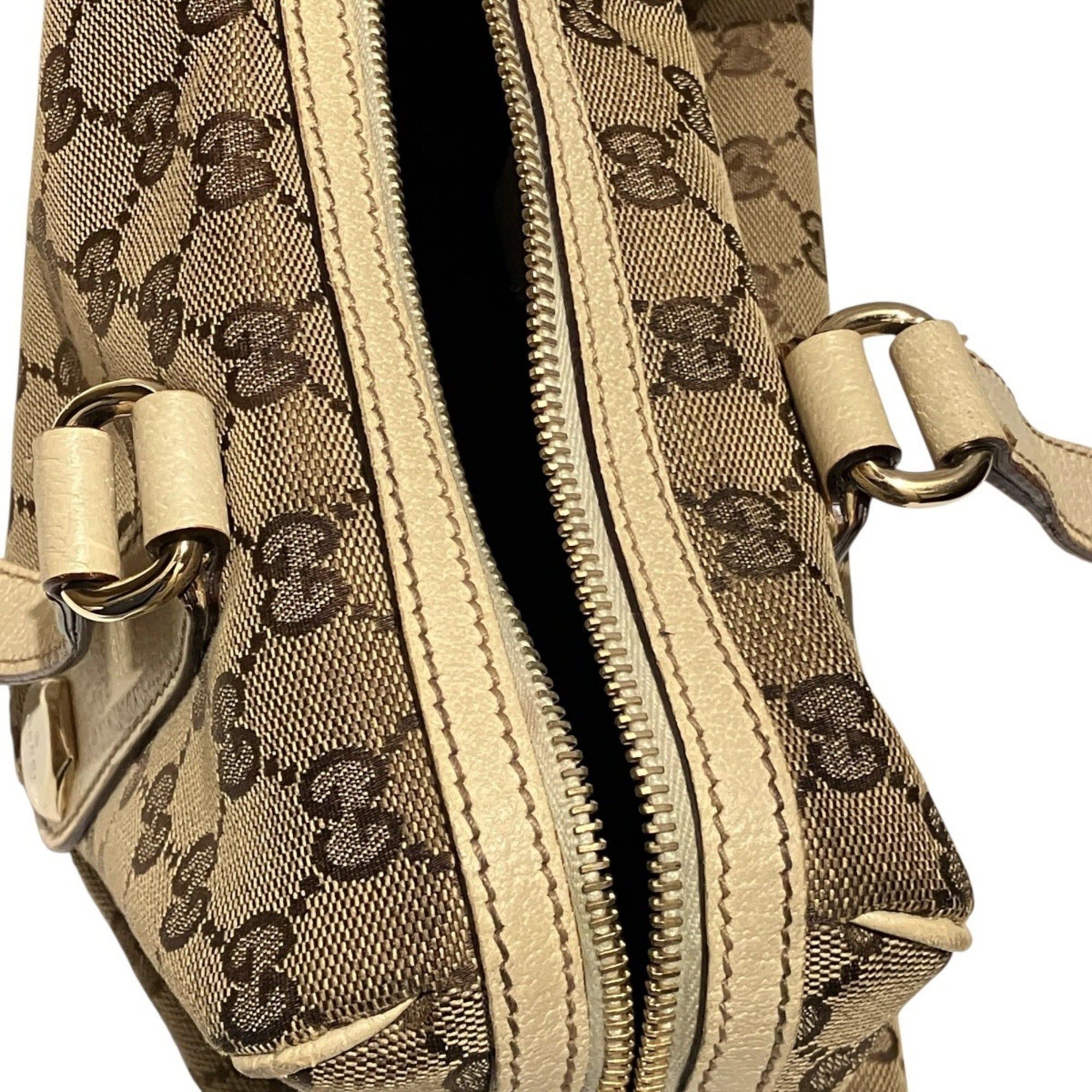 Gucci Gucci Handbag GG Canvas Leather 152457 Size ONE SIZE - 8 Thumbnail