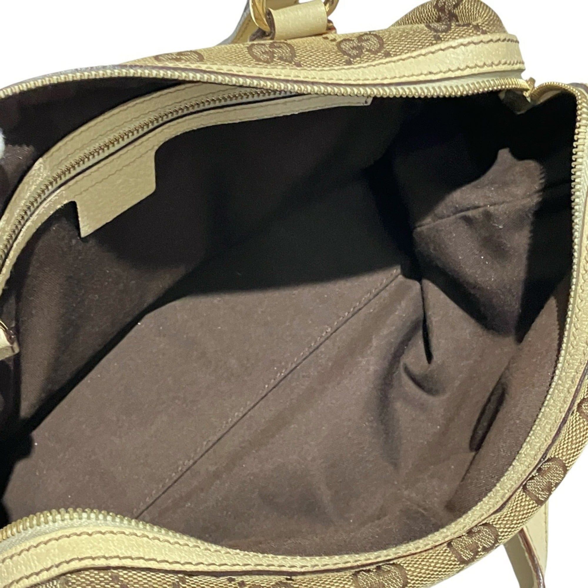 Gucci Gucci Handbag GG Canvas Leather 152457 Size ONE SIZE - 6 Thumbnail