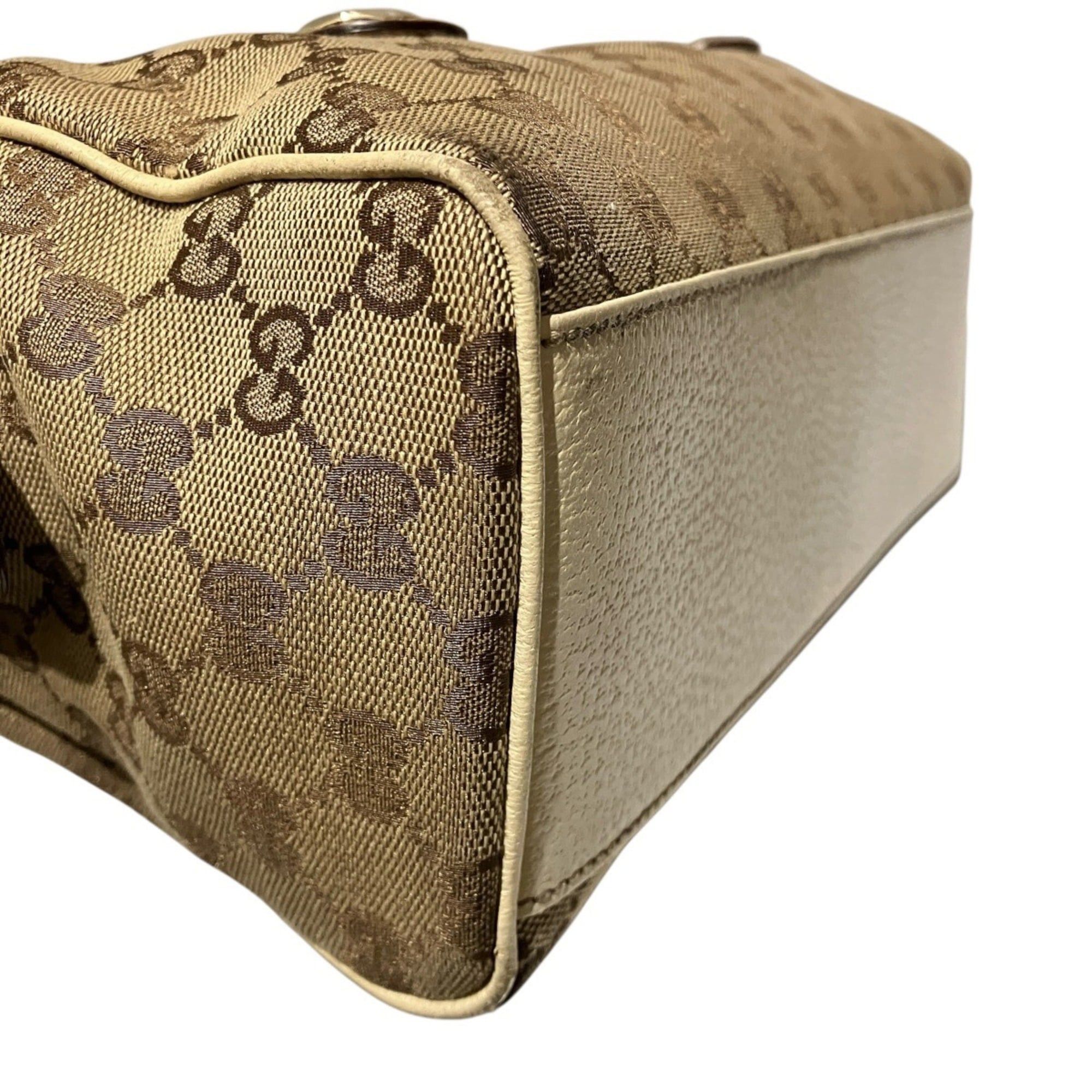 Gucci Gucci Handbag GG Canvas Leather 152457 Size ONE SIZE - 7 Thumbnail