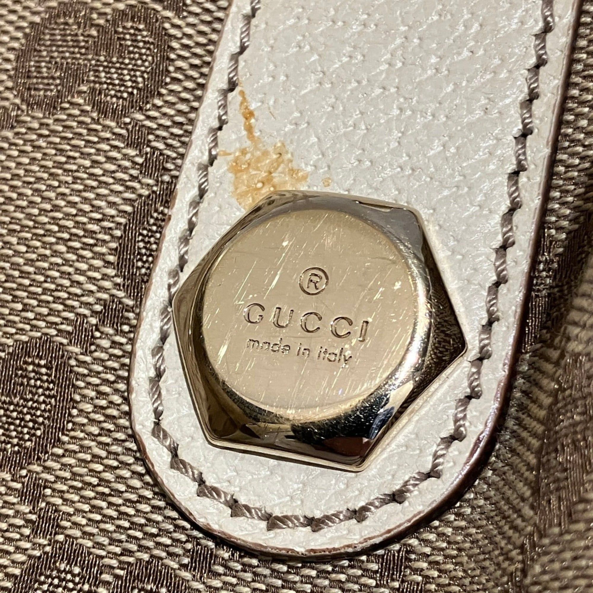 Gucci Gucci Handbag GG Canvas Leather 152457 Size ONE SIZE - 9 Thumbnail