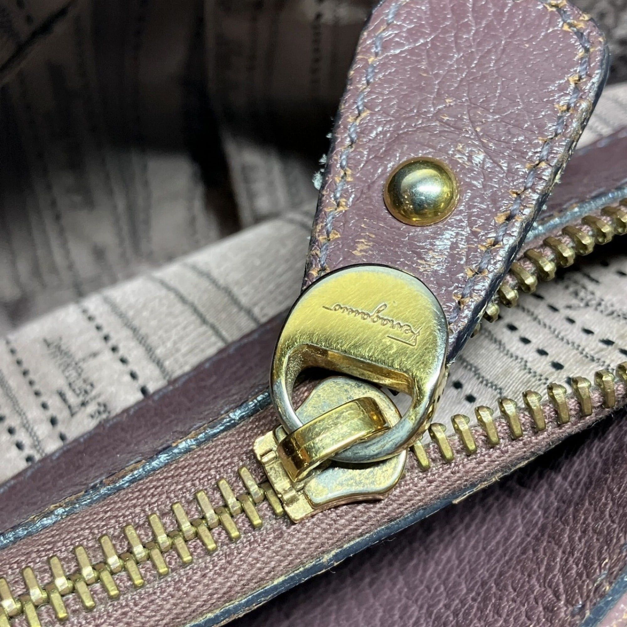Salvatore Ferragamo Salvatore Ferragamo handbag, double Gancini design, leather, AU-21 B992 Size ONE SIZE - 9 Thumbnail