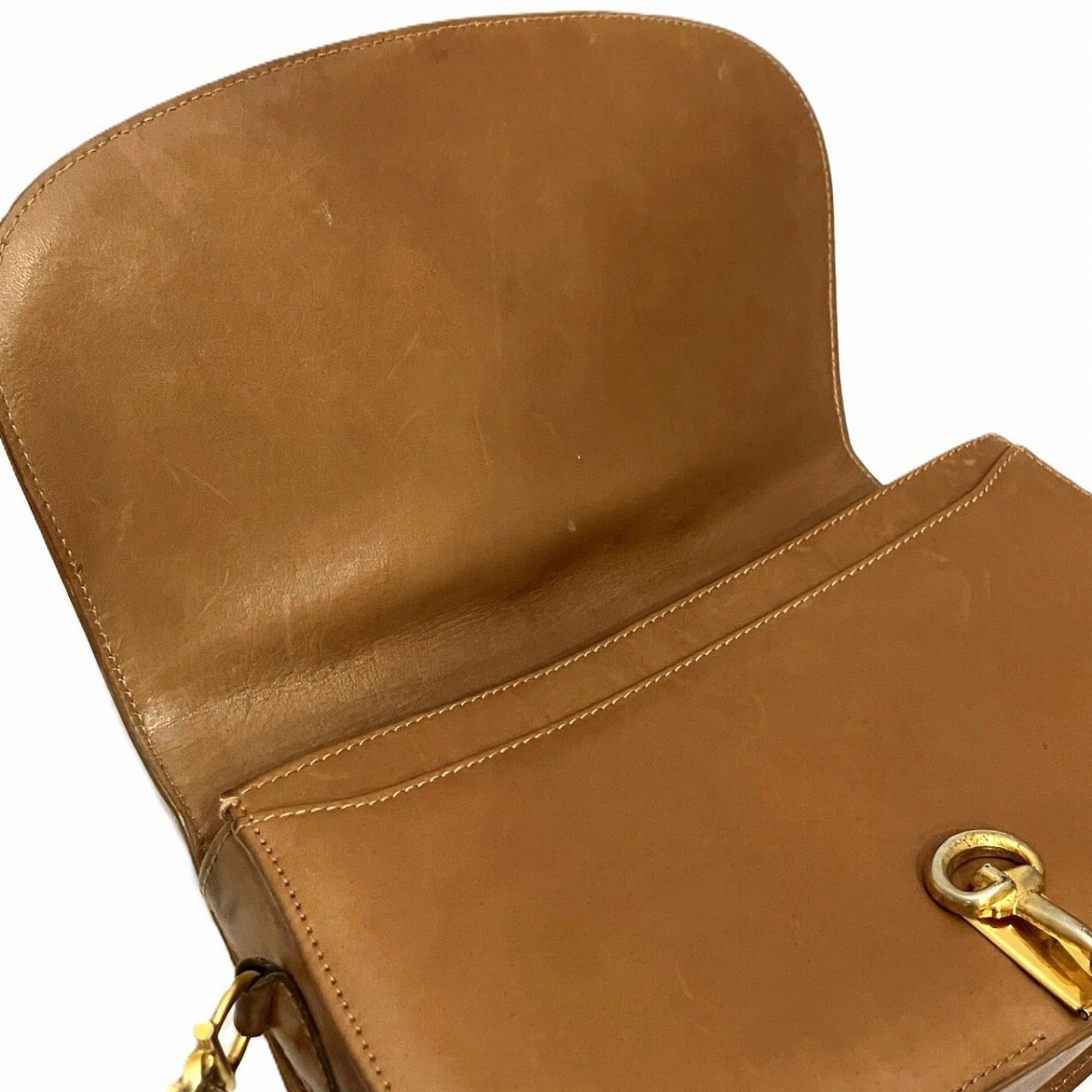 Gucci Gucci shoulder bag, Horsebit design, GG canvas and leather. Size ONE SIZE - 6 Thumbnail