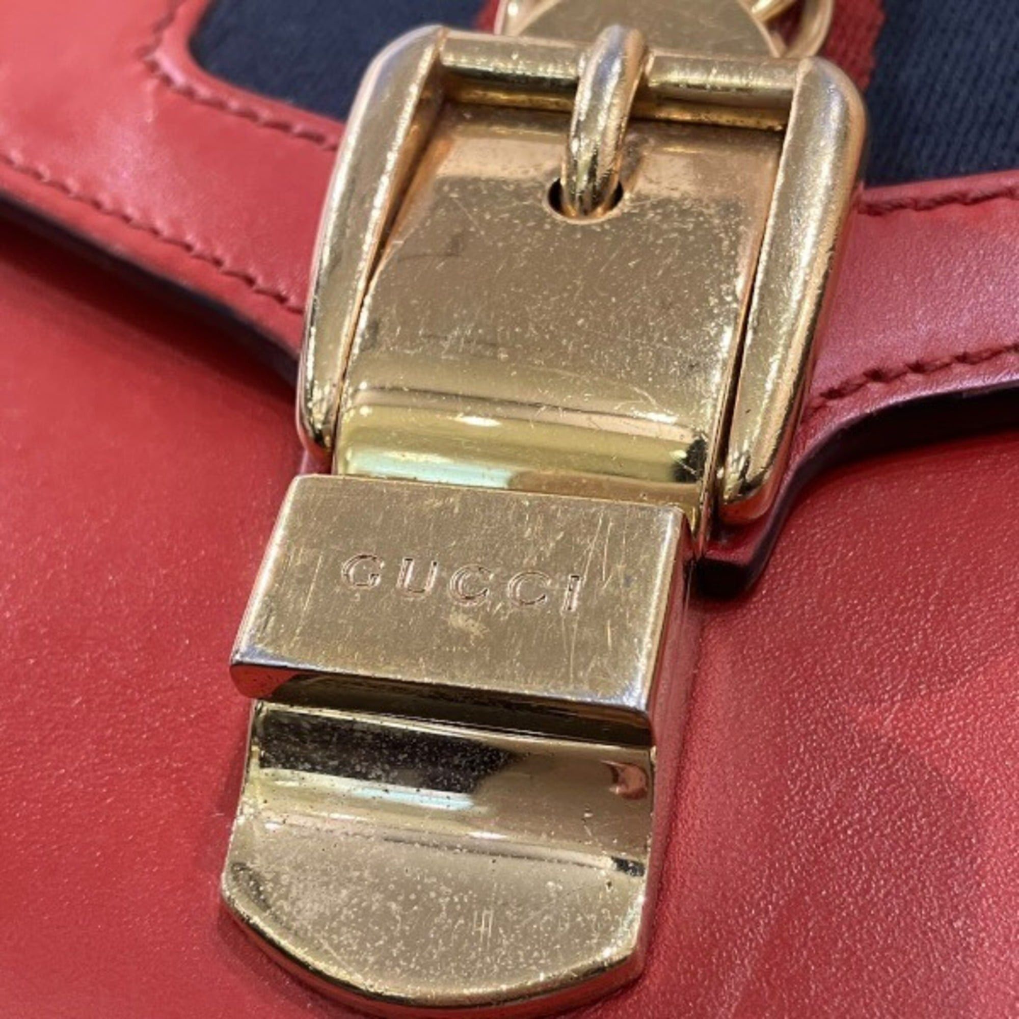 Gucci Gucci Sylvie 431666 Handbag/Shoulder Bag for Women Size ONE SIZE - 8 Thumbnail