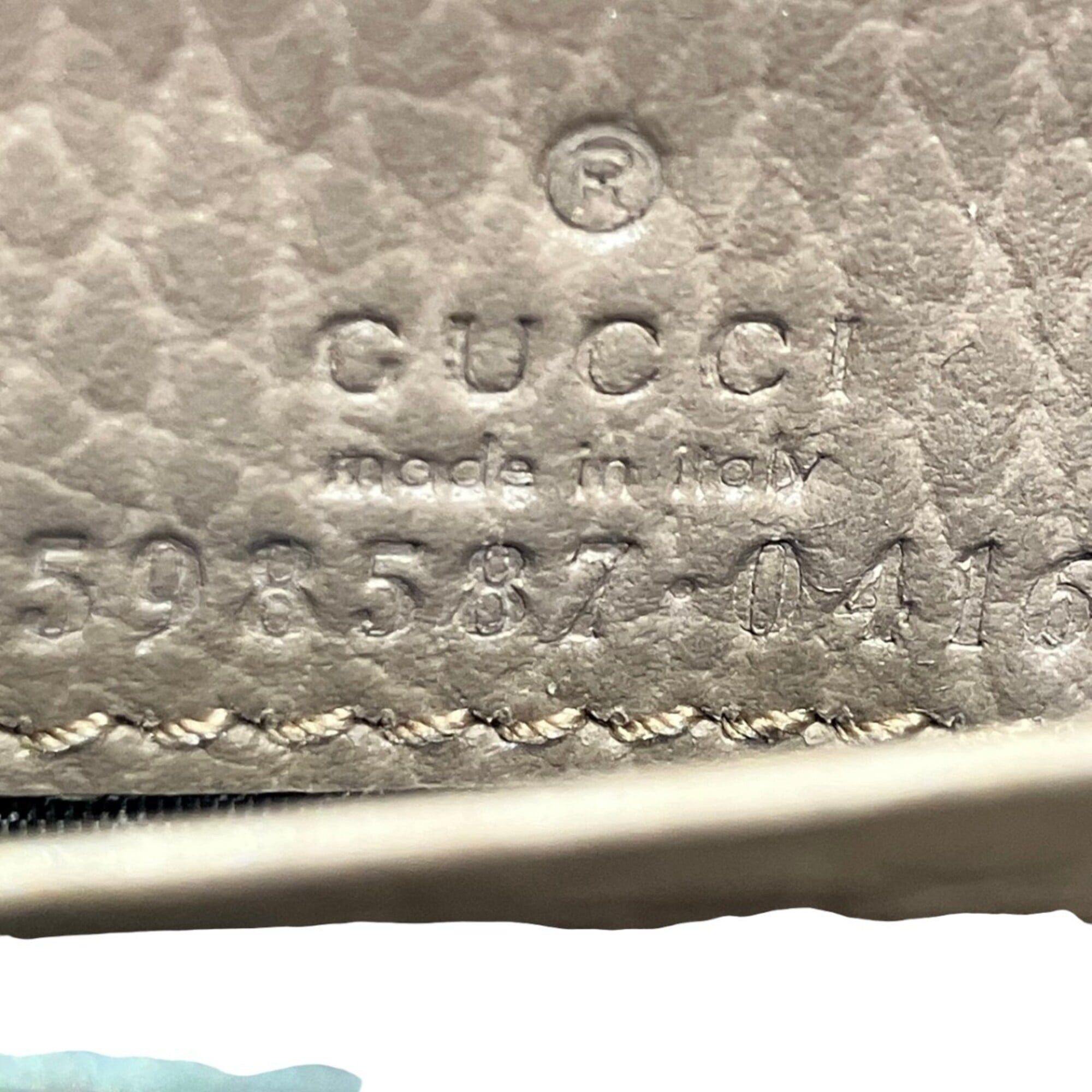 Gucci Gucci Bi-fold wallet GG Supreme leather 598587 Size ONE SIZE - 4 Thumbnail