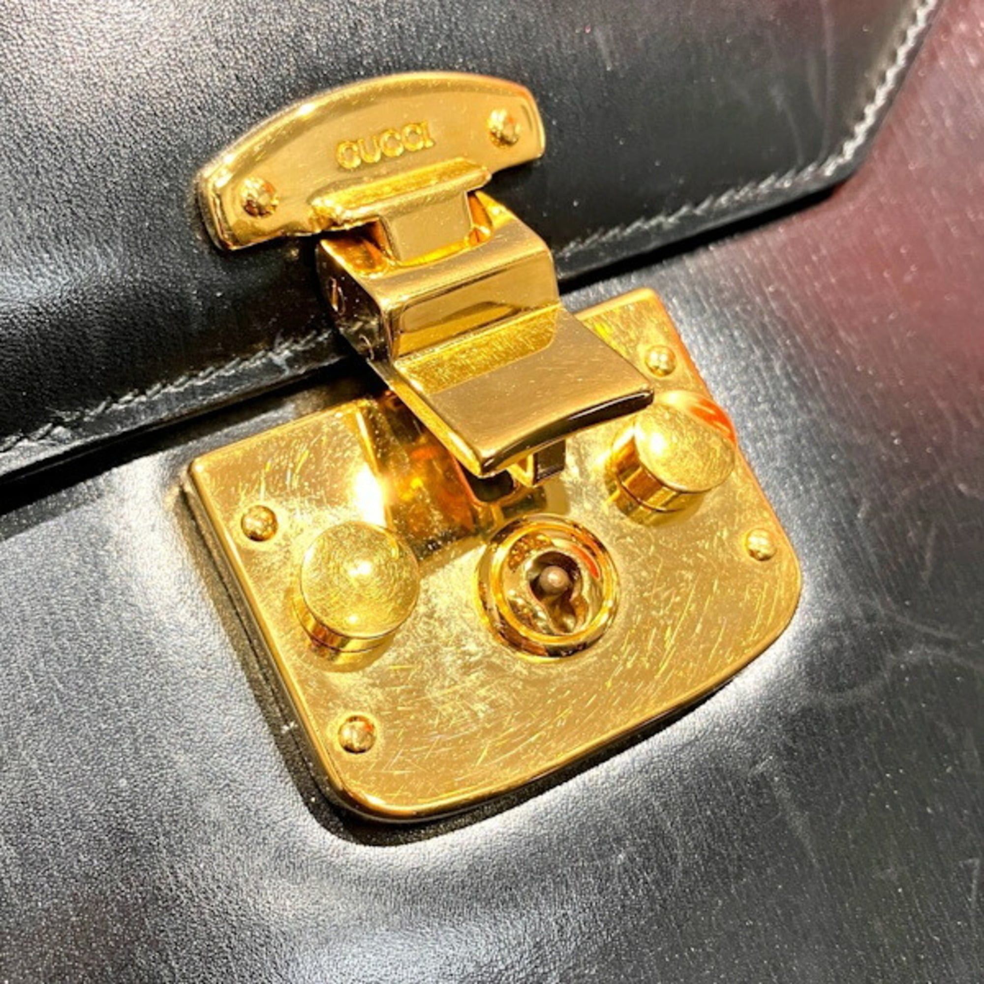 Gucci Gucci Lady Lock 000-26-0258 Old Handbag Women's Size ONE SIZE - 9 Thumbnail