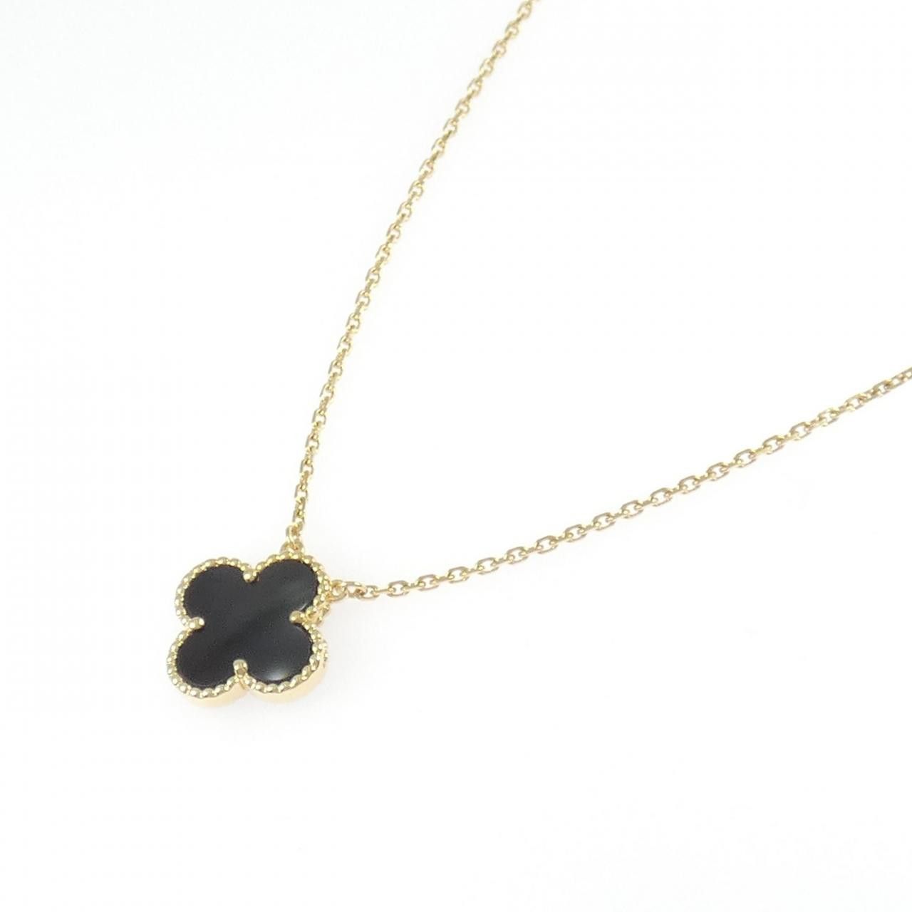 Van Cleef & Arpels Van Cleef & Arpels Van Cleef & Arpels Vintage Alhambra 750 Yellow Gold Necklace Precious Metal Necklace VCARA45800 DUTY FREE for USA Size ONE SIZE - 2 Thumbnail