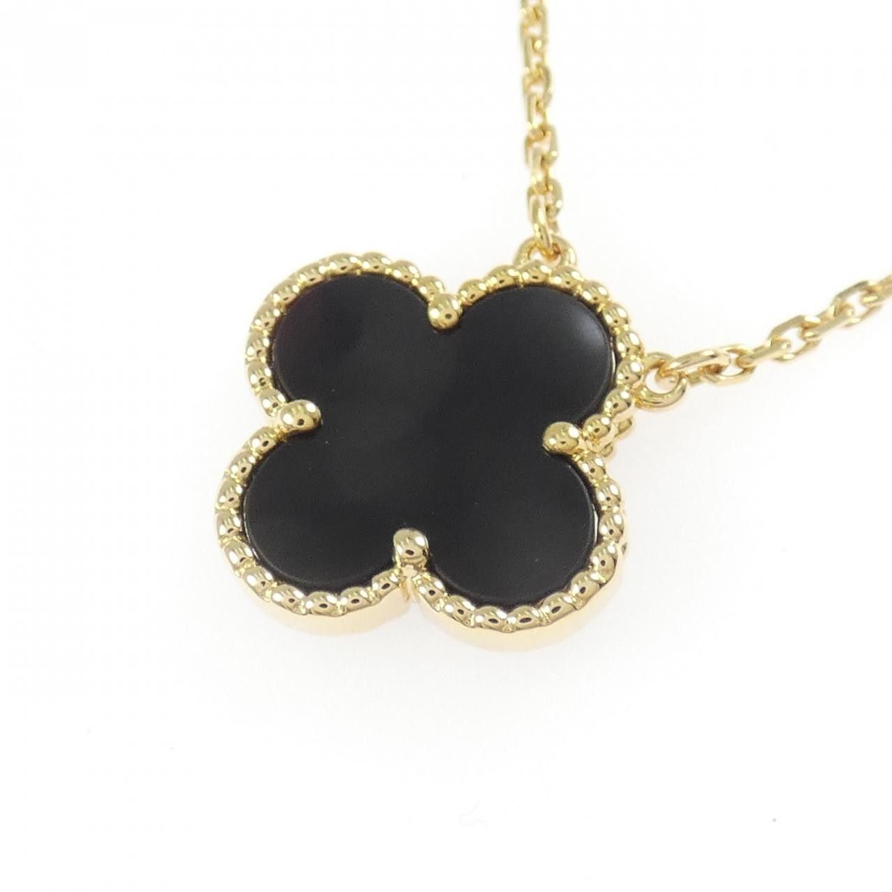 Van Cleef & Arpels Van Cleef & Arpels Van Cleef & Arpels Vintage Alhambra 750 Yellow Gold Necklace Precious Metal Necklace VCARA45800 DUTY FREE for USA Size ONE SIZE - 3 Thumbnail