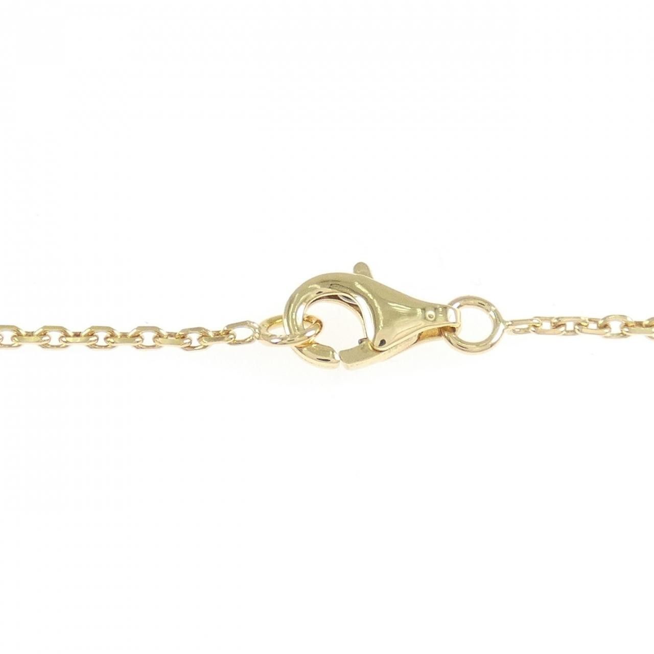 Van Cleef & Arpels Van Cleef & Arpels Van Cleef & Arpels Vintage Alhambra 750 Yellow Gold Necklace Precious Metal Necklace VCARA45800 DUTY FREE for USA Size ONE SIZE - 4 Thumbnail