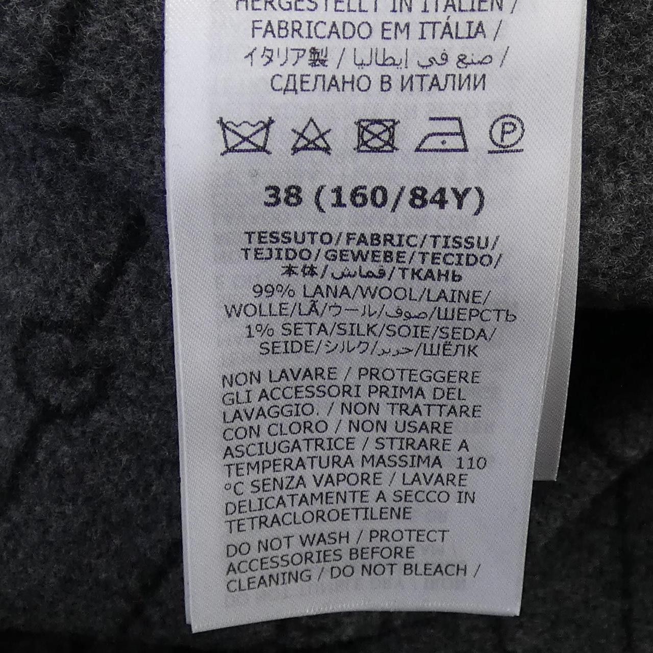 Gucci Gucci Gucci Diagonal G Wool Coat Others Outerwear 746532ZANAX DUTY FREE for USA Size ONE SIZE - 3 Thumbnail
