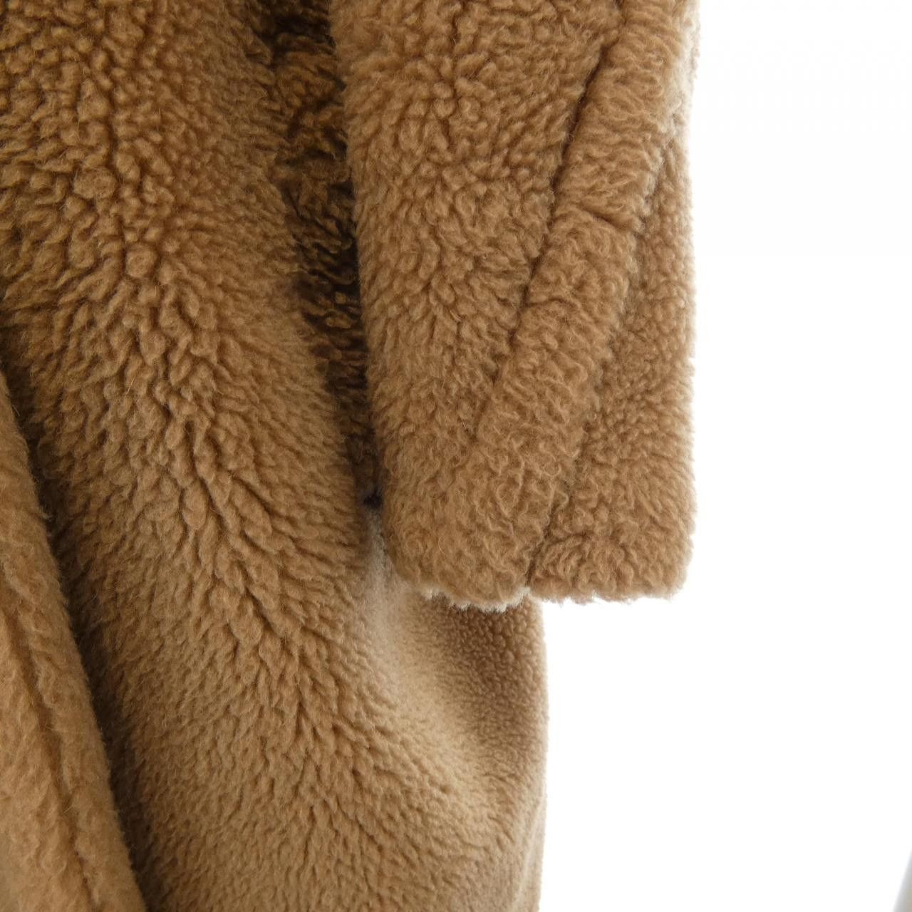 Max Mara Max Mara Max Mara TEDDY Camel Silk Coat Textile Outerwear TEDDY DUTY FREE for USA Size ONE SIZE - 6 Thumbnail