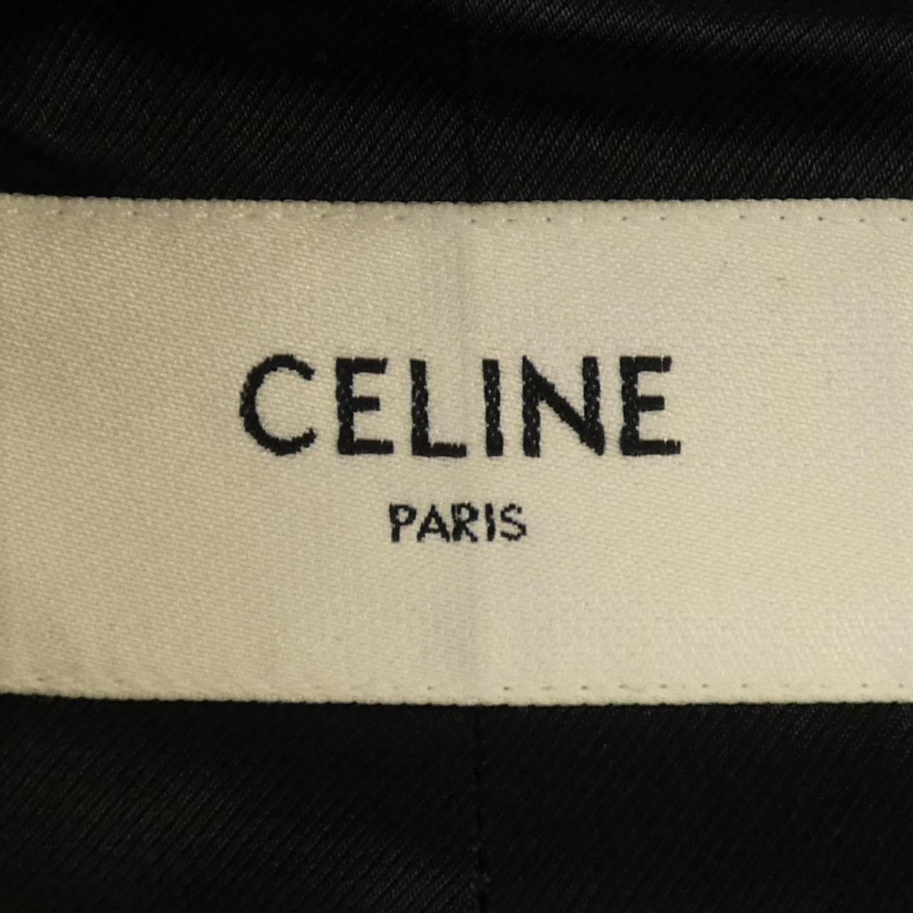 Celine Celine CELINE Wool Coat Textile Outerwear 2M690959C DUTY FREE for USA Size ONE SIZE - 4 Thumbnail