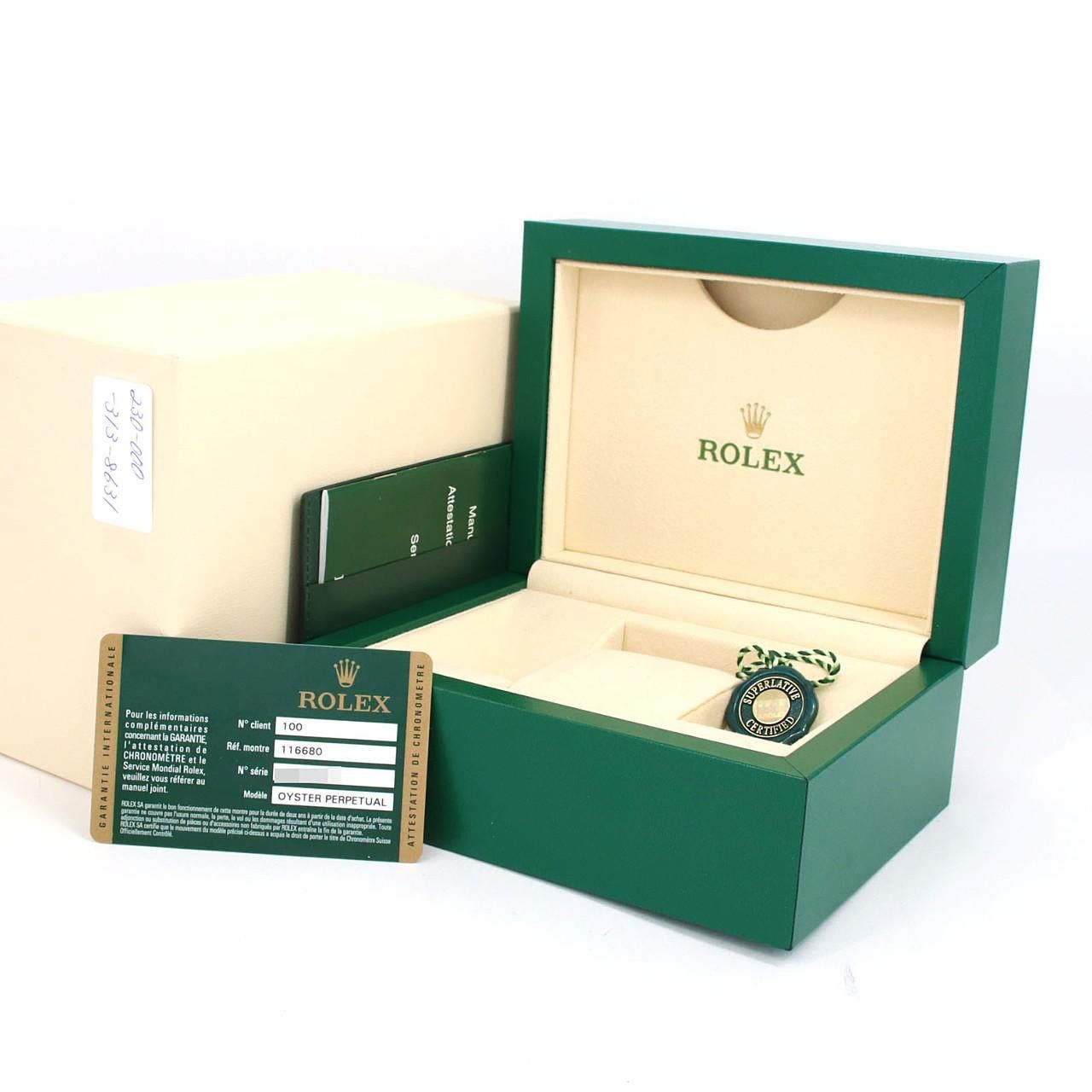 Rolex Rolex Rolex Yacht‑Master II Stainless Steel Automatic Metal Automatic 116680 DUTY FREE for USA Size ONE SIZE - 8 Thumbnail