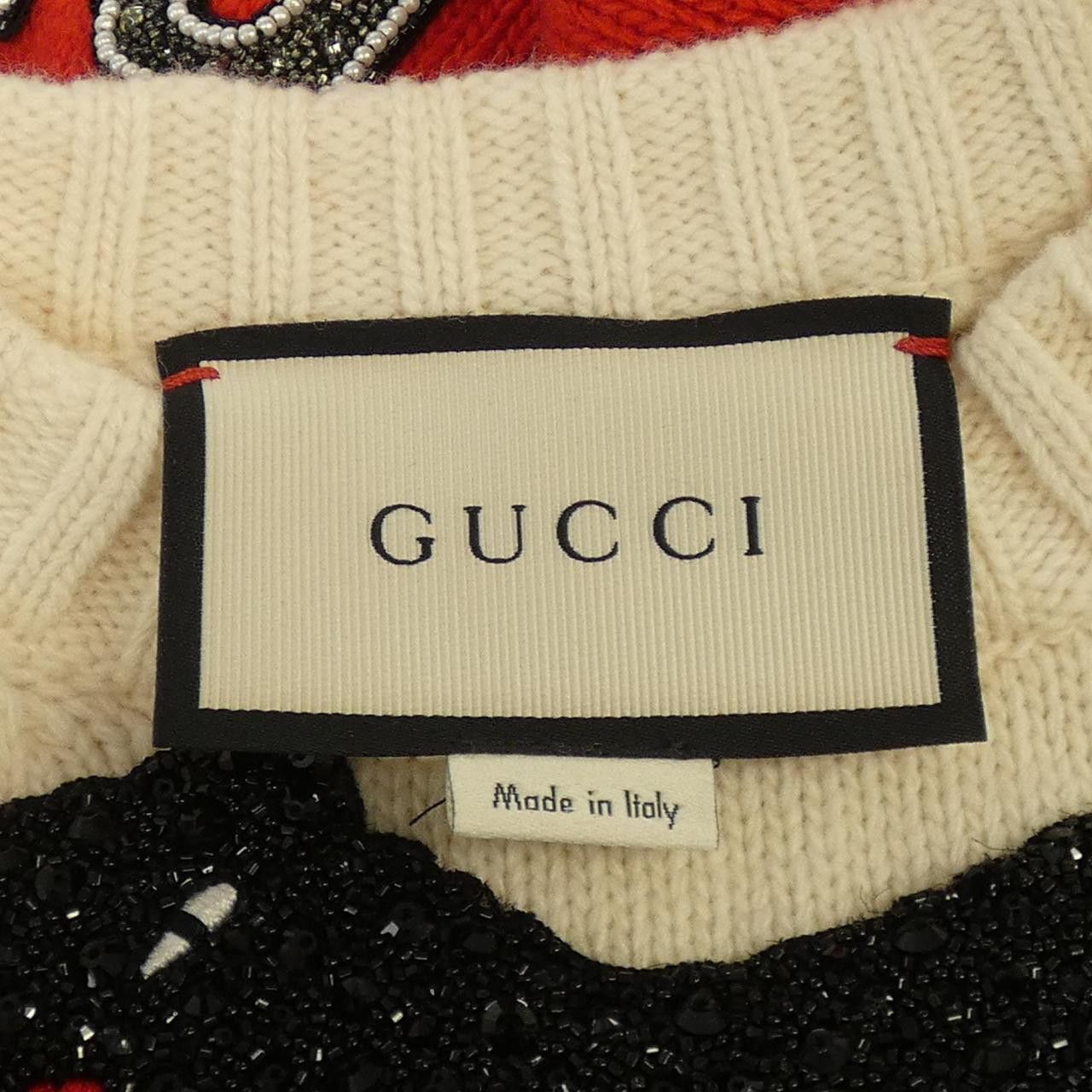 Gucci Gucci Gucci Knitwear Textile Tops 445762-X1367 DUTY FREE for USA Size ONE SIZE - 4 Thumbnail