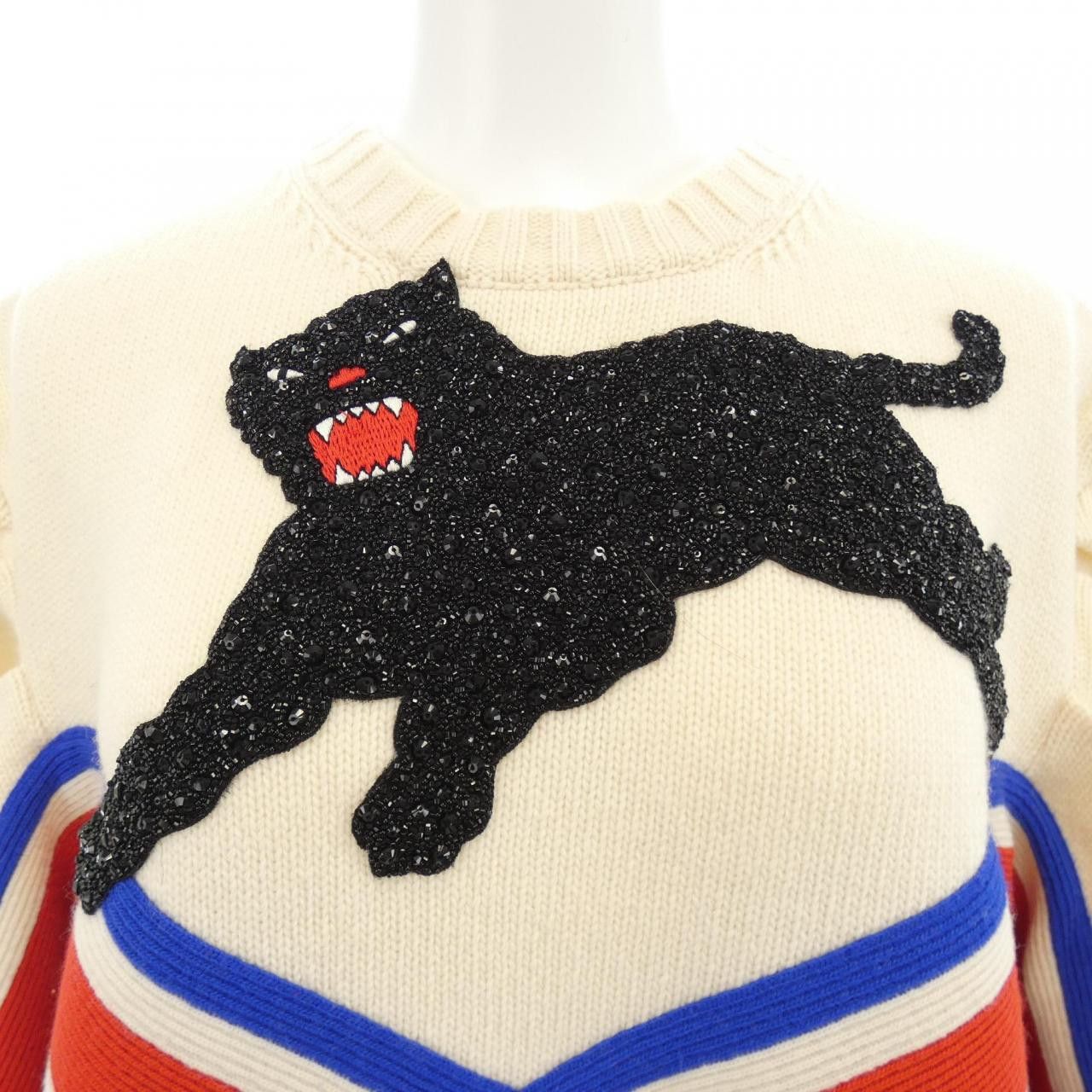 Gucci Gucci Gucci Knitwear Textile Tops 445762-X1367 DUTY FREE for USA Size ONE SIZE - 5 Thumbnail