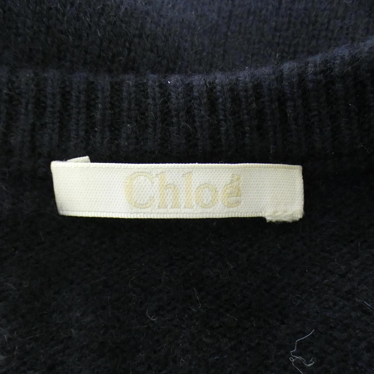 Chloe Chloe Chloe Cashmere Knitwear Textile Tops 17SMP74 DUTY FREE for USA Size ONE SIZE - 4 Thumbnail