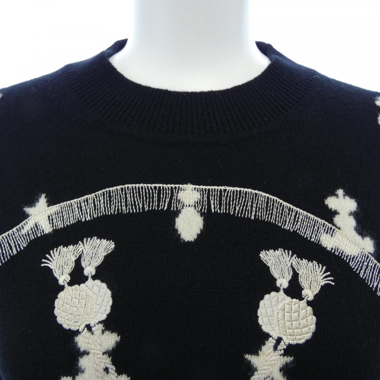 Hermes Hermes Hermes Poste Et Cavalerie Cashmere Knit Textile Tops DUTY FREE for USA Size ONE SIZE - 5 Thumbnail
