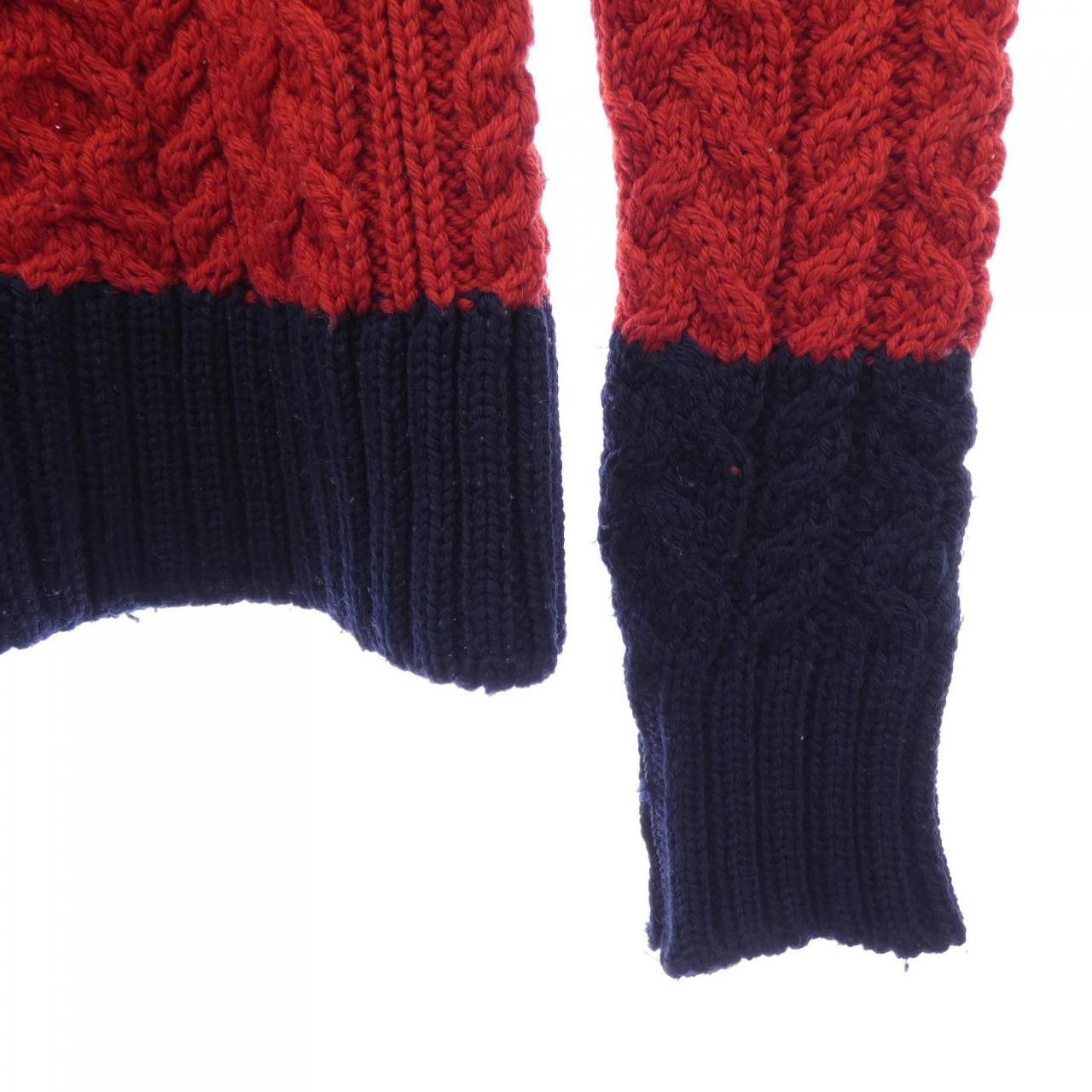 Thom Browne Thom Browne Thom Browne Wool Knit Textile Tops FKA020A00012 DUTY FREE for USA Size ONE SIZE - 6 Thumbnail